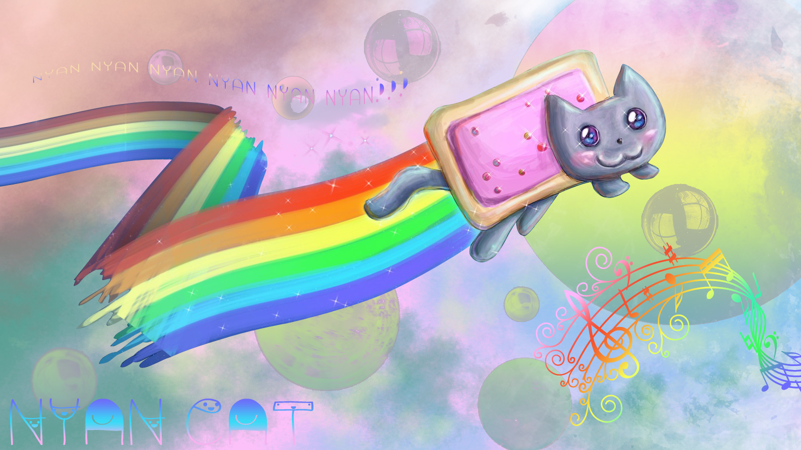 Free download Nyan cat wallpaper by unknownduchess d4foqzzpng Wallpaper Wiki [1600x900] for your Desktop, Mobile & Tablet. Explore Nyan Cat Windows Wallpaper. Nyan Cat Windows Wallpaper, Nyan Cat iPhone