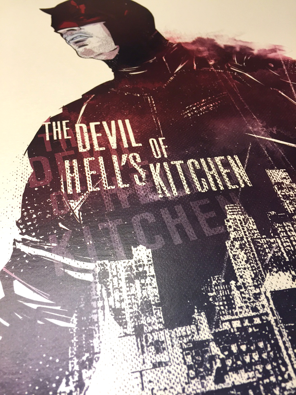 Daredevil: The First Defender Print · DRES13 · Online Store Powered