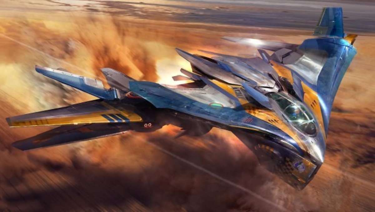The Milano, Dark Aster + 19 more rare and regal Guardians of the Galaxy starship concept pics
