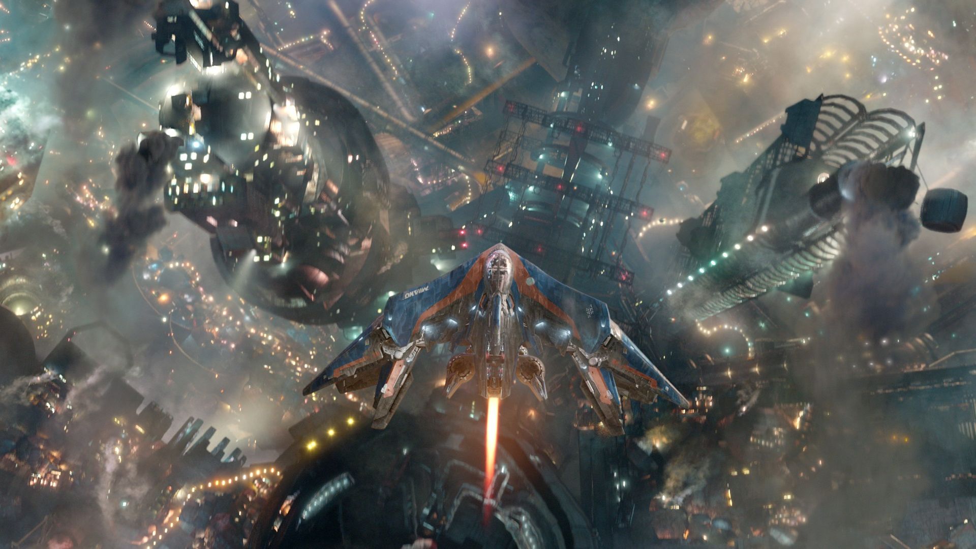 Desktop Wallpaper Milano Spacecraft, Guardians Of The Galaxy Vol 2 Movie, HD Image, Picture, Background, Pyatis