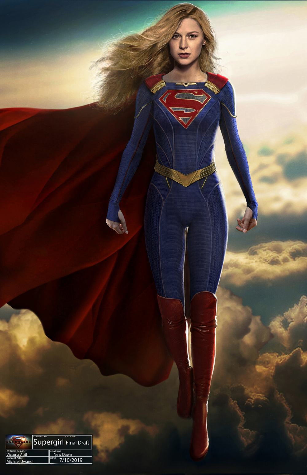 Supergirl: redesign, Michael Uwandi. Supergirl superman, Supergirl tv, Supergirl comic