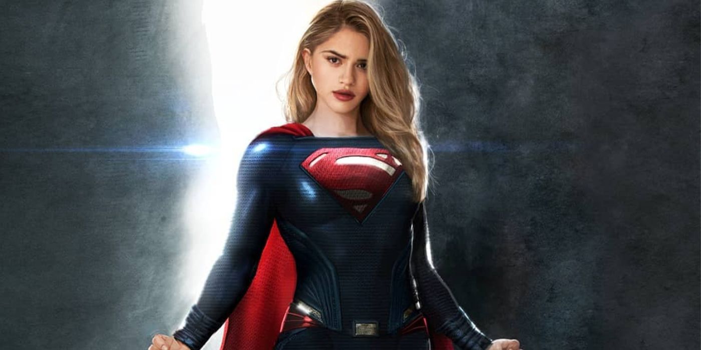 Supergirl Fan Art Shows Sasha Calle In Henry Cavill's Superman Suit
