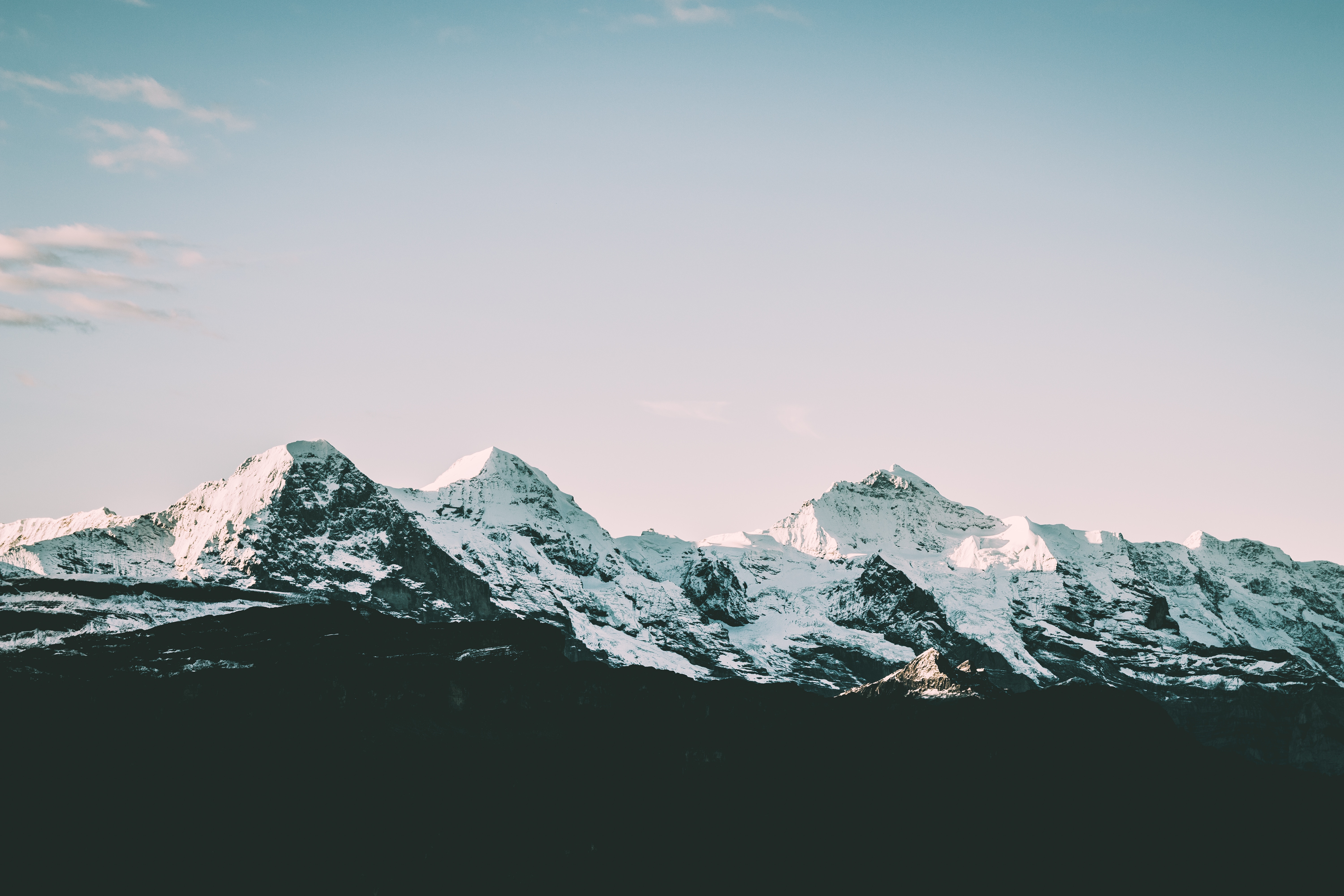 6000x4000 #Free image, #sky, #stunning, #lightroom, #snowy mountain, #landscape, #wallpaper, #alp, #great, #nice, #photo, #visual, #epic, #snow, #edit, #climbe, #skyline, #snow capped, #wow, #mountain, #mountain range. Mocah HD Wallpaper