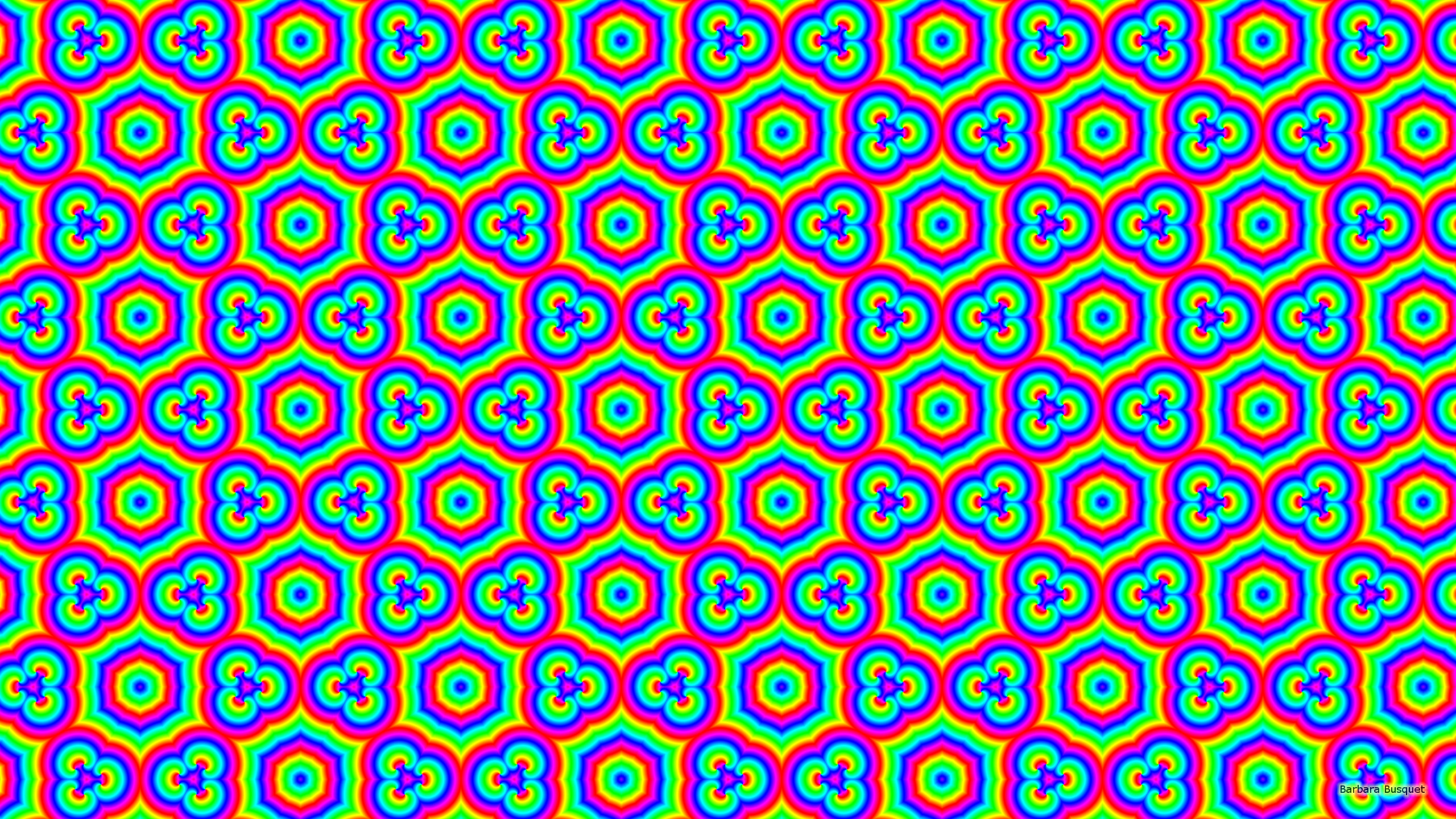 Rainbow pattern's HD Wallpaper