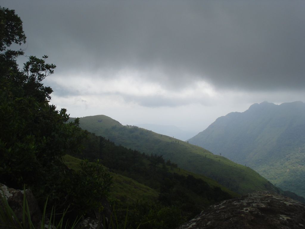 Western Ghats at Golden Peak or Ponmudi. Ponmudi The Golde
