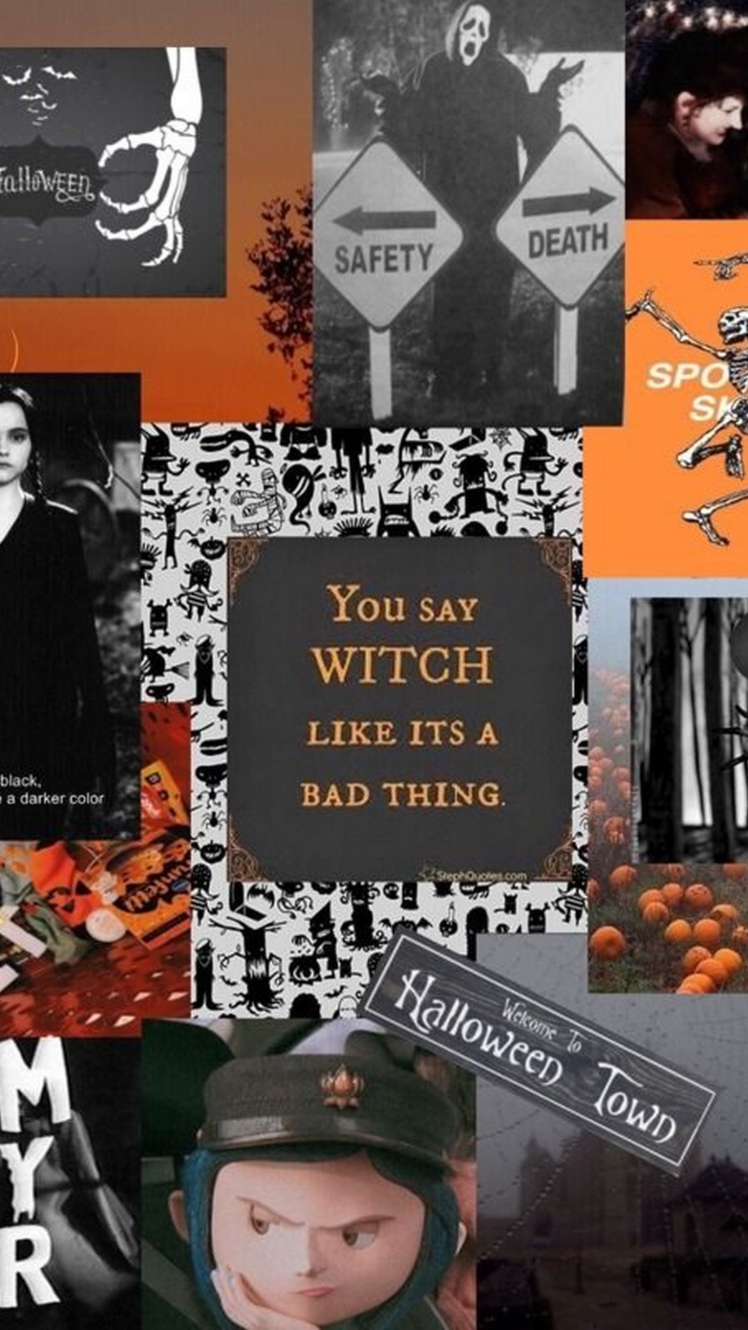 iPhone Wallpaper HD Halloween Aesthetic 3D iPhone Wallpaper