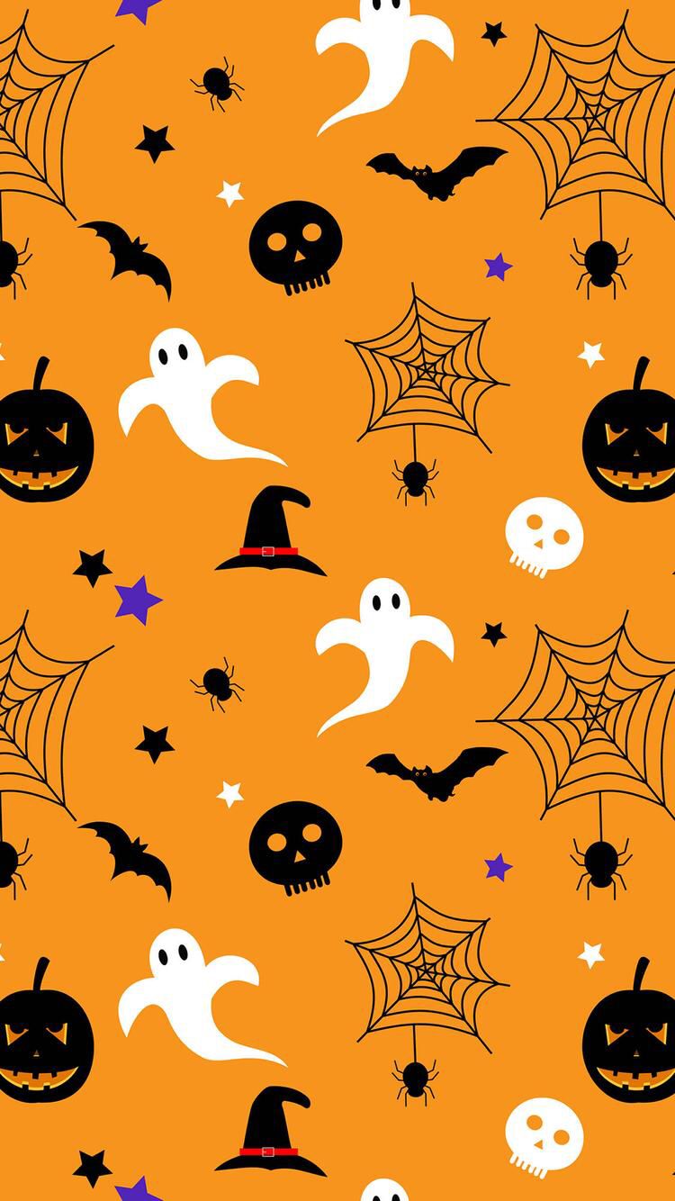 Stitch Halloween cute pumpkin HD phone wallpaper  Peakpx