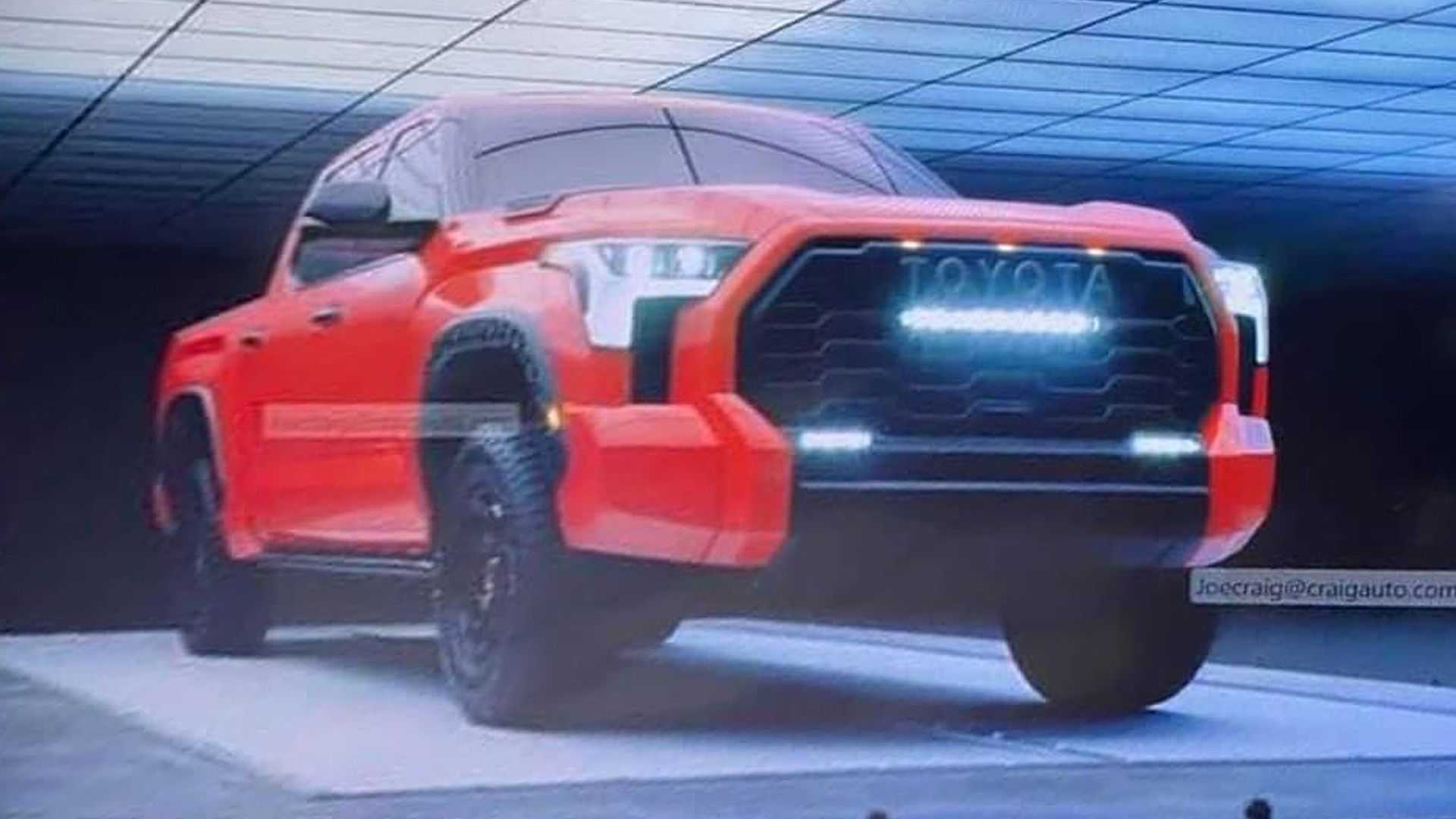 2022 Toyota Tundra Leaked Image Lead To Official Reveal [UPDATE]