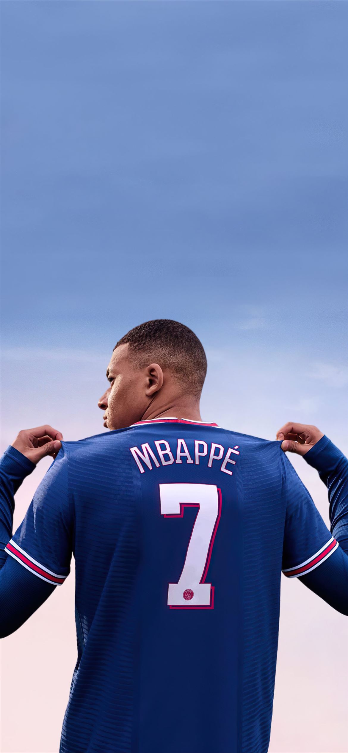 kylian mbappe fifa 22 5k iPhone 12 Wallpaper Free Download
