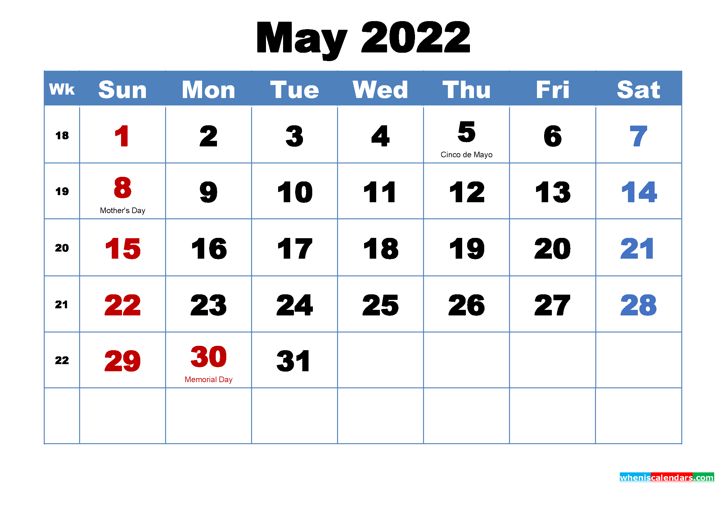 Free download May 2022 Calendar Wallpapers Download [2339x1654] for your Desktop, Mobile & Tablet