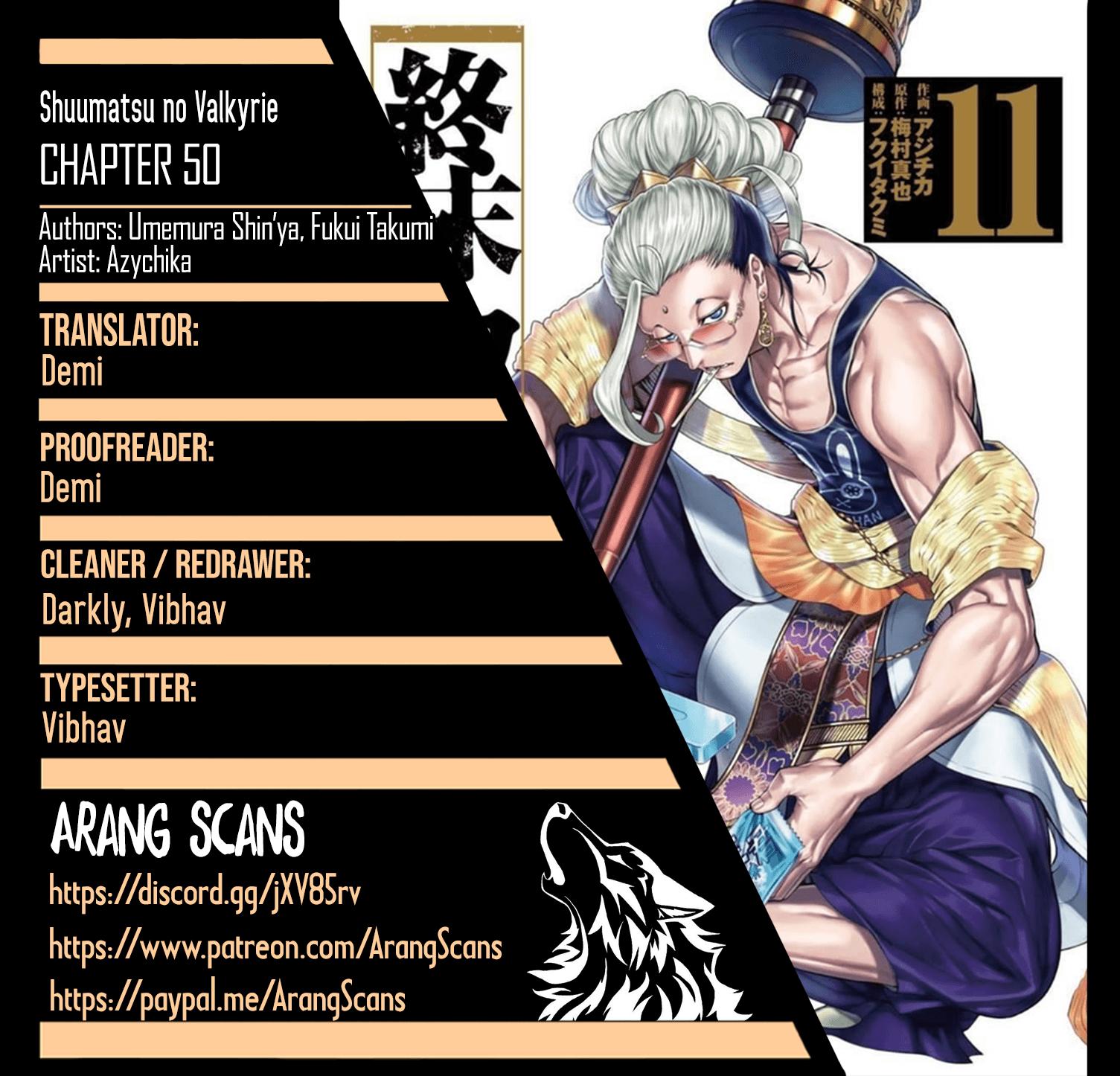 Record of Ragnarok, Chapter 50 no Valkyrie