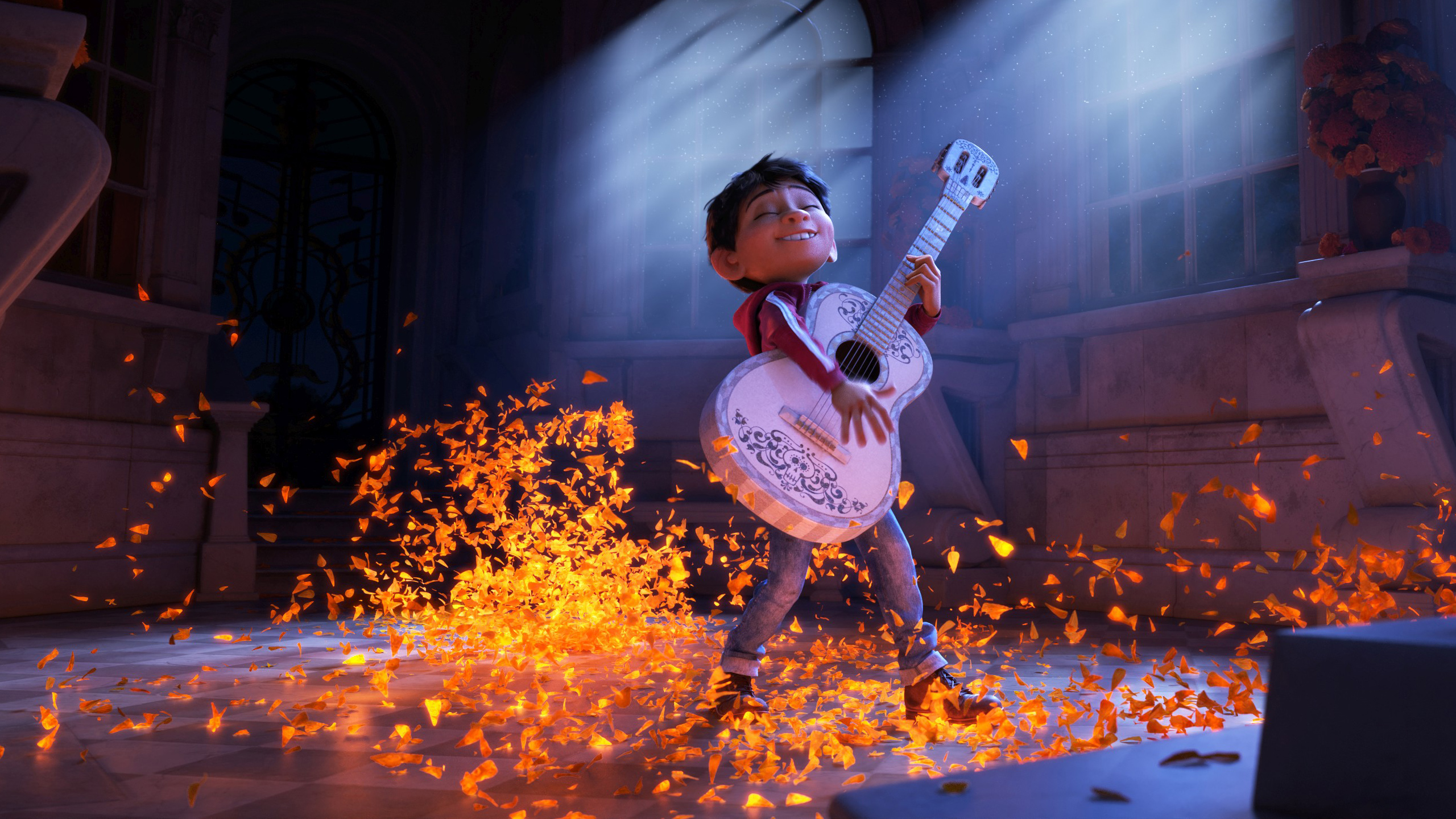 Wallpaper 4k Miguel in Coco Wallpaper