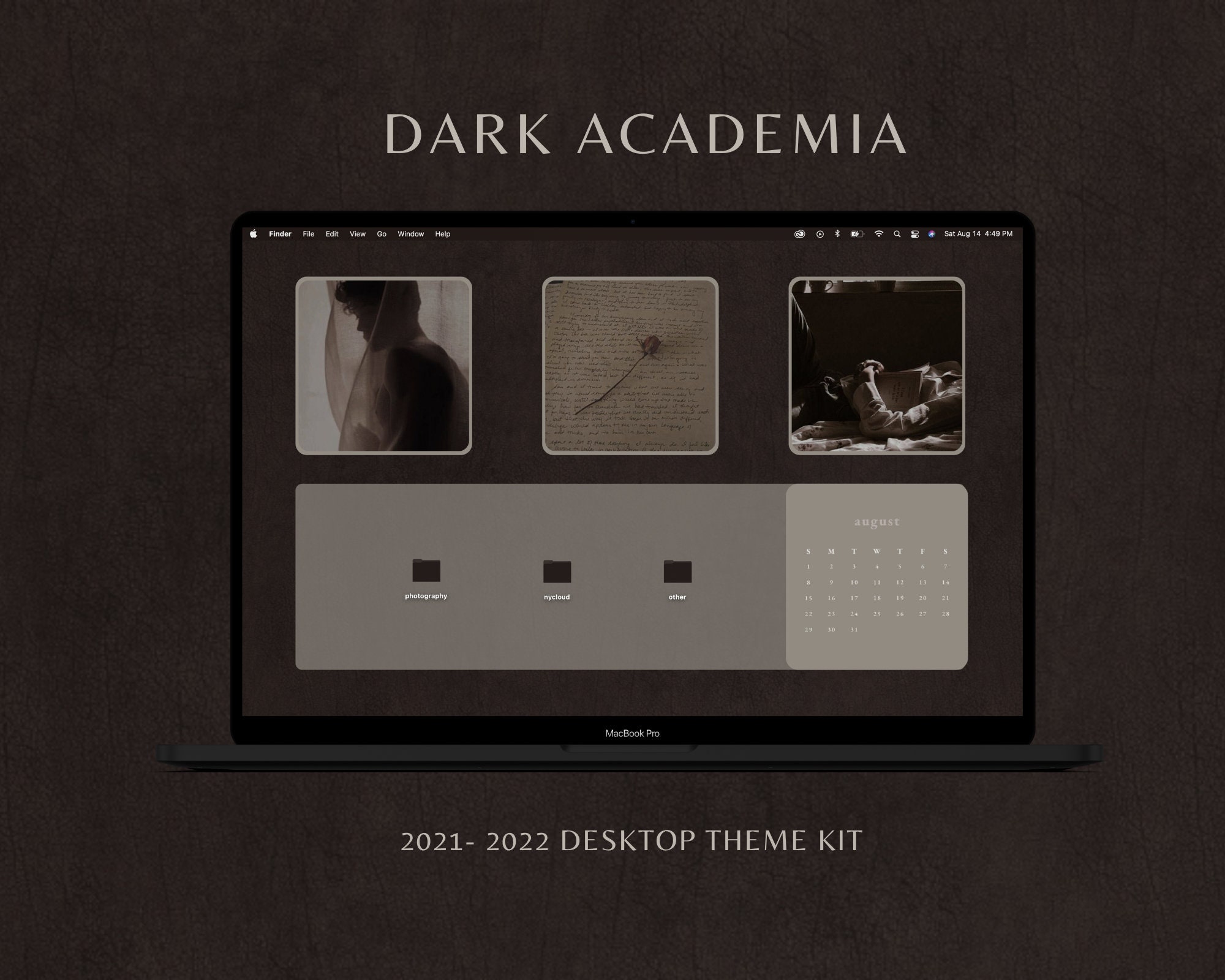 Dark Academia Desktop Wallpaper And Folders 2021 2022