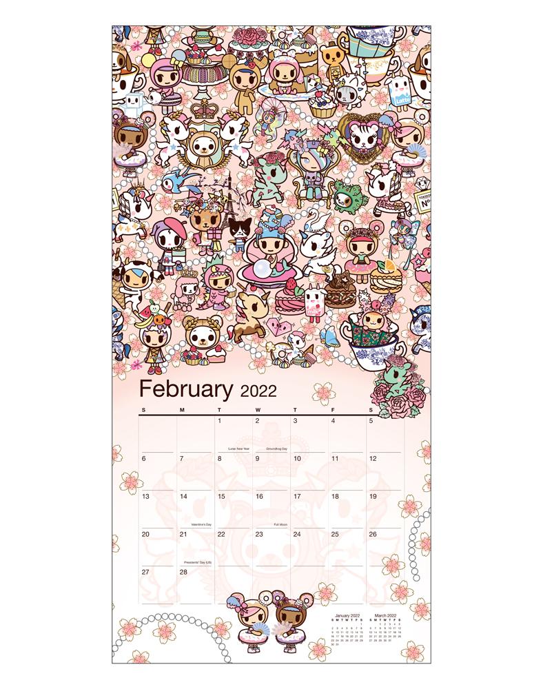 tokidoki Wall Calendar 2022