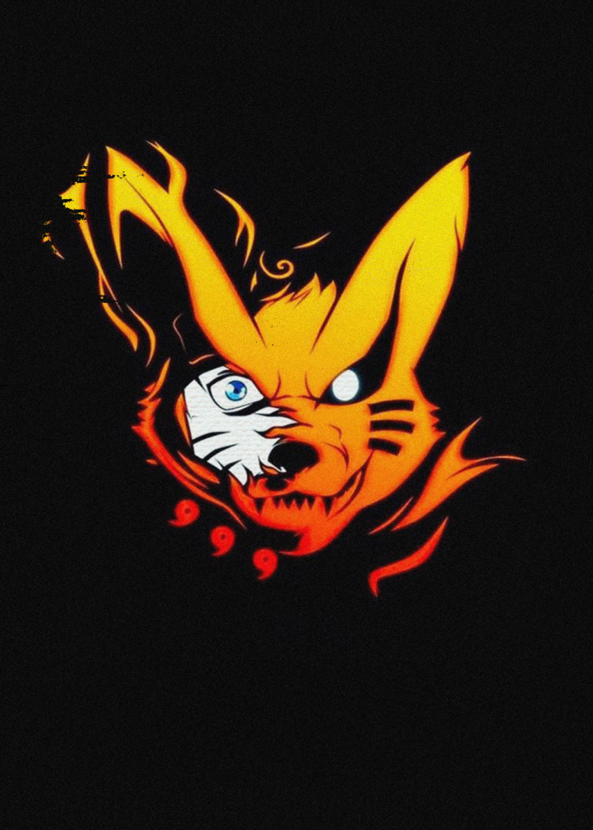 Kurama' Poster by Lony Cocai. Displate. Naruto shippuden, Naruto uzumaki art, Wallpaper naruto shippuden