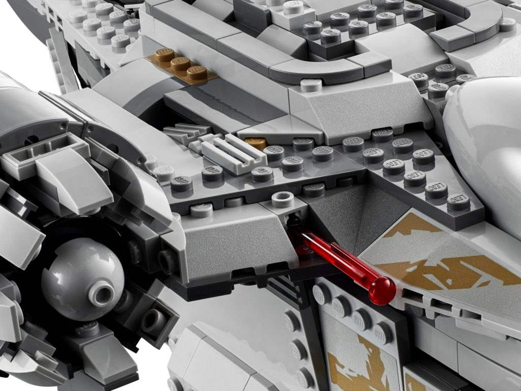 Brickfinder Star Wars Razor Crest: Complete Product Image