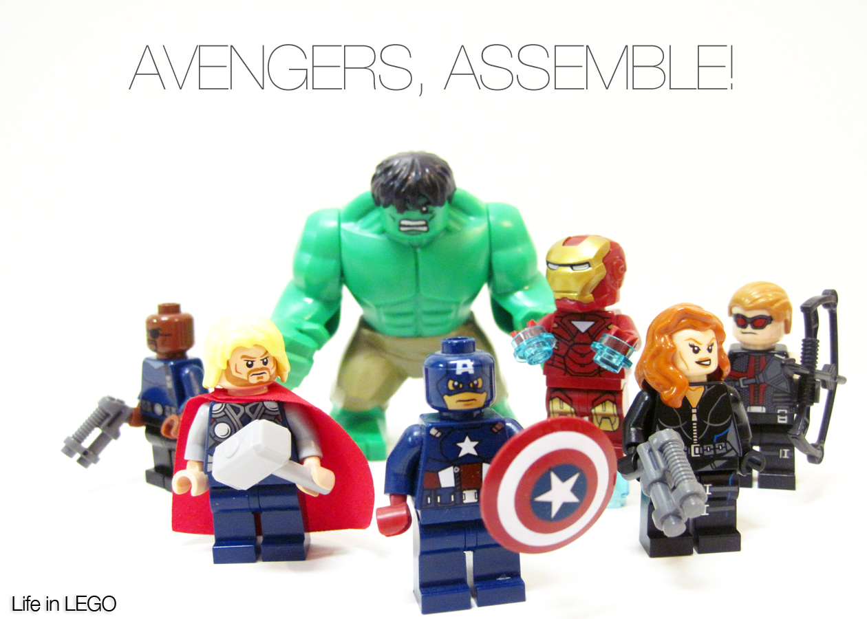 Lego Avengers Wallpaper Pack, By Lorcan Handler