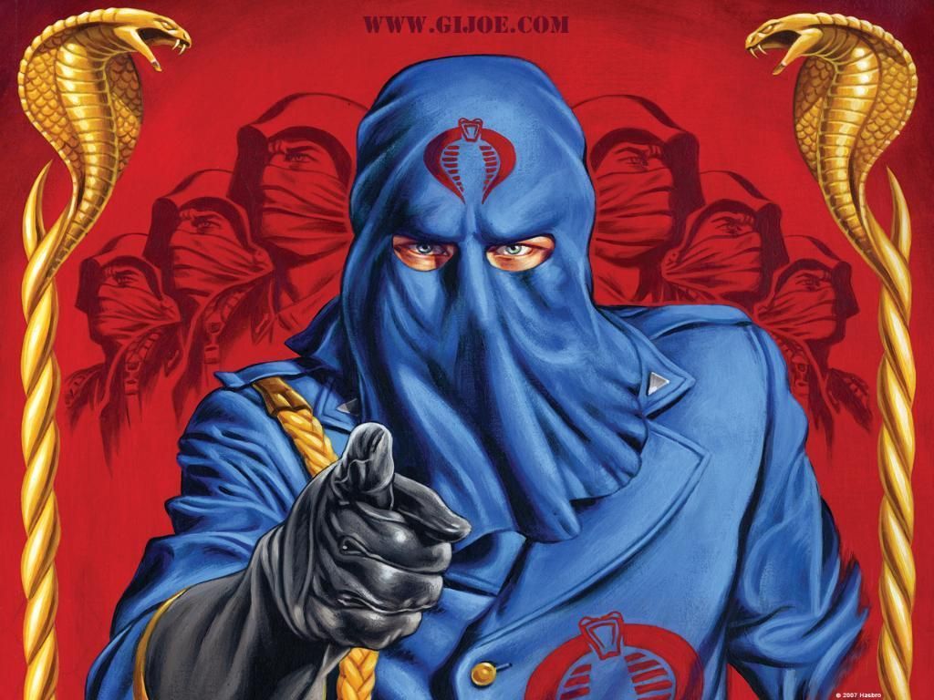 Cobra Commander Gi Joe Cartoon