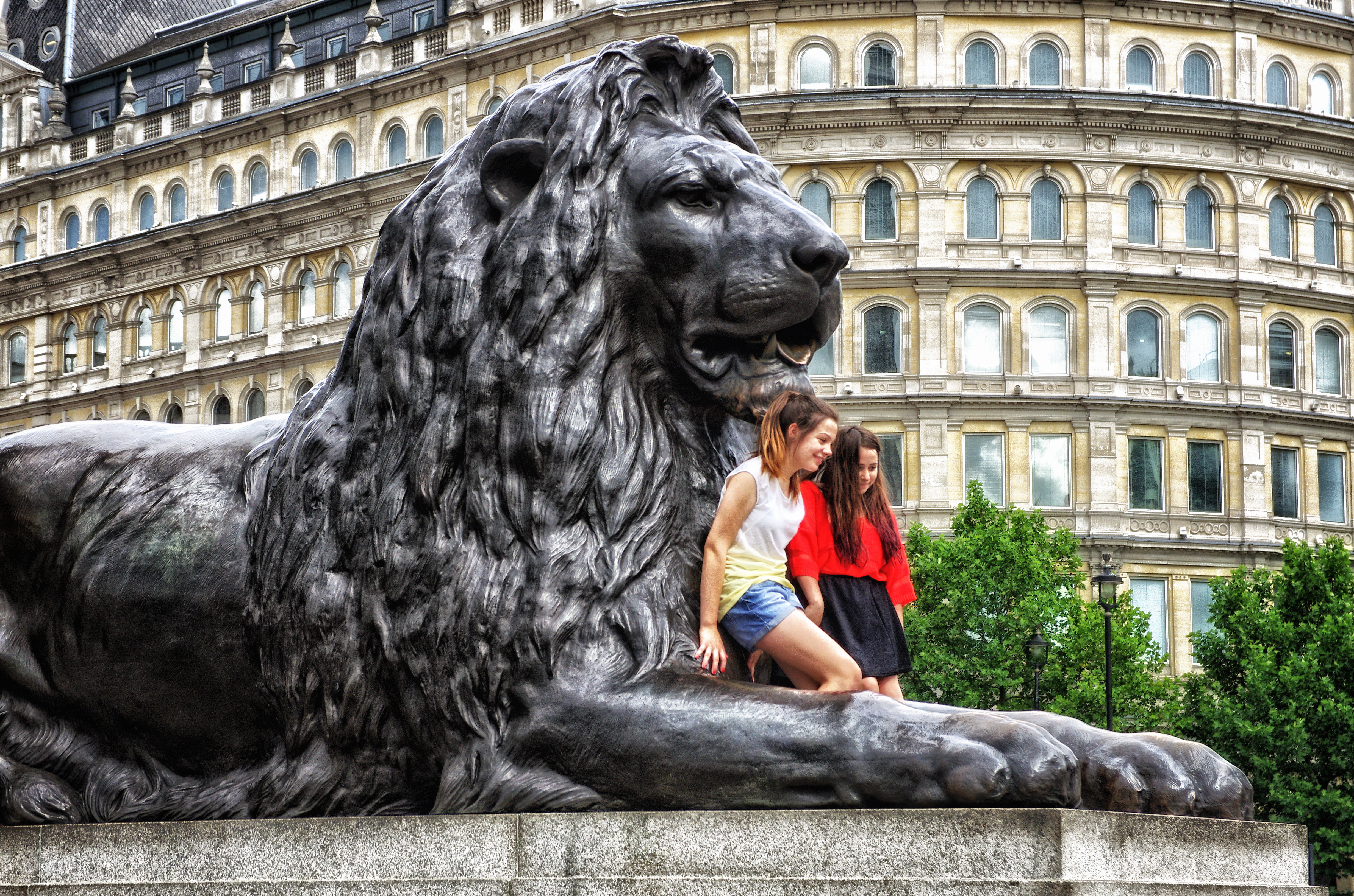Wallpaper, London, building, artwork, lion, sculpture, statue, monument, trip, pentaxk5, londres, londra, trafalgarsquare, londyn, lew, plactrafalgar 4928x3264