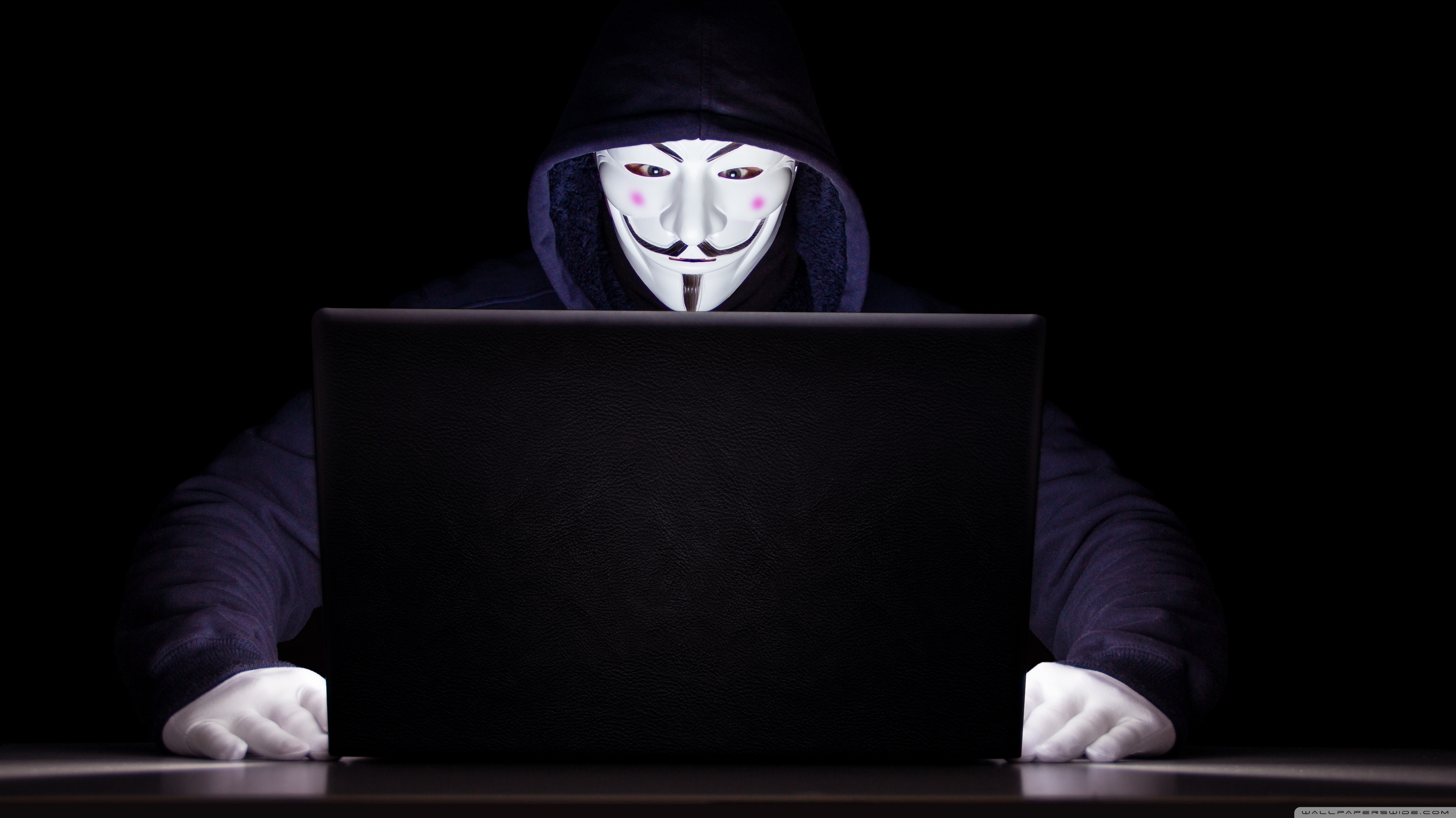 Anonymous Hacker, Computer Ultra HD Desktop Background Wallpaper for 4K UHD TV, Widescreen & UltraWide Desktop & Laptop, Tablet