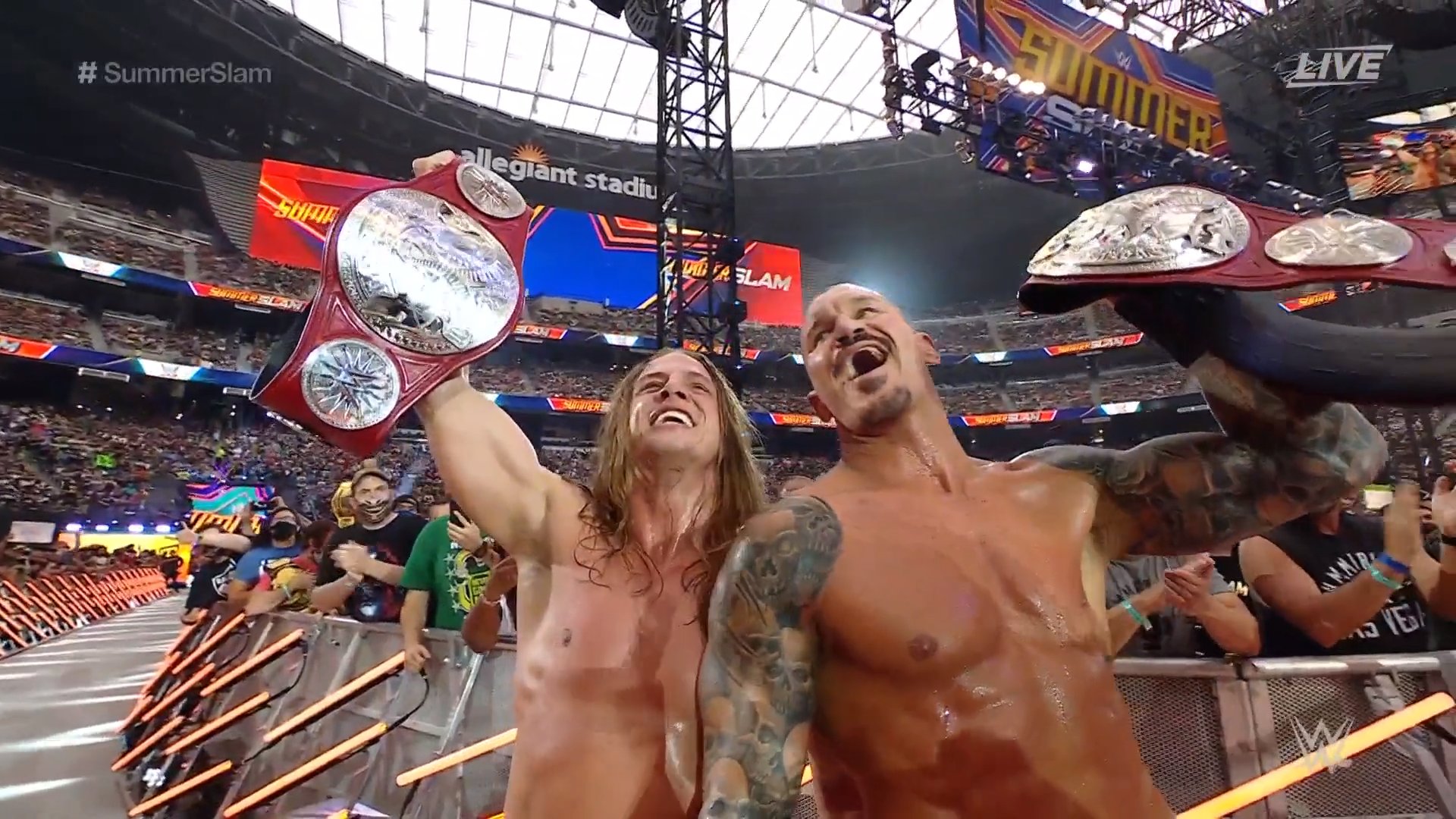 RK Bro Victorious At SummerSlam, Claim RAW Tag Team Titles