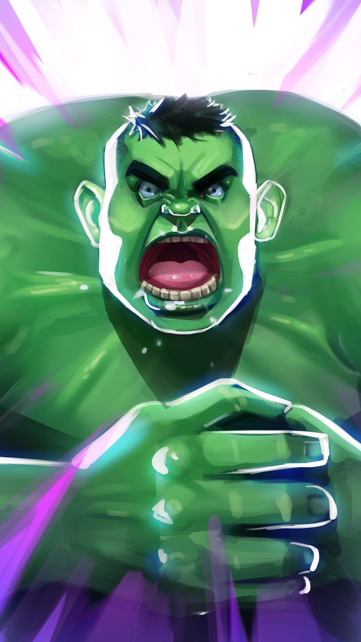 Angry Hulk Art IPhone Wallpaper Wallpaper, iPhone Wallpaper