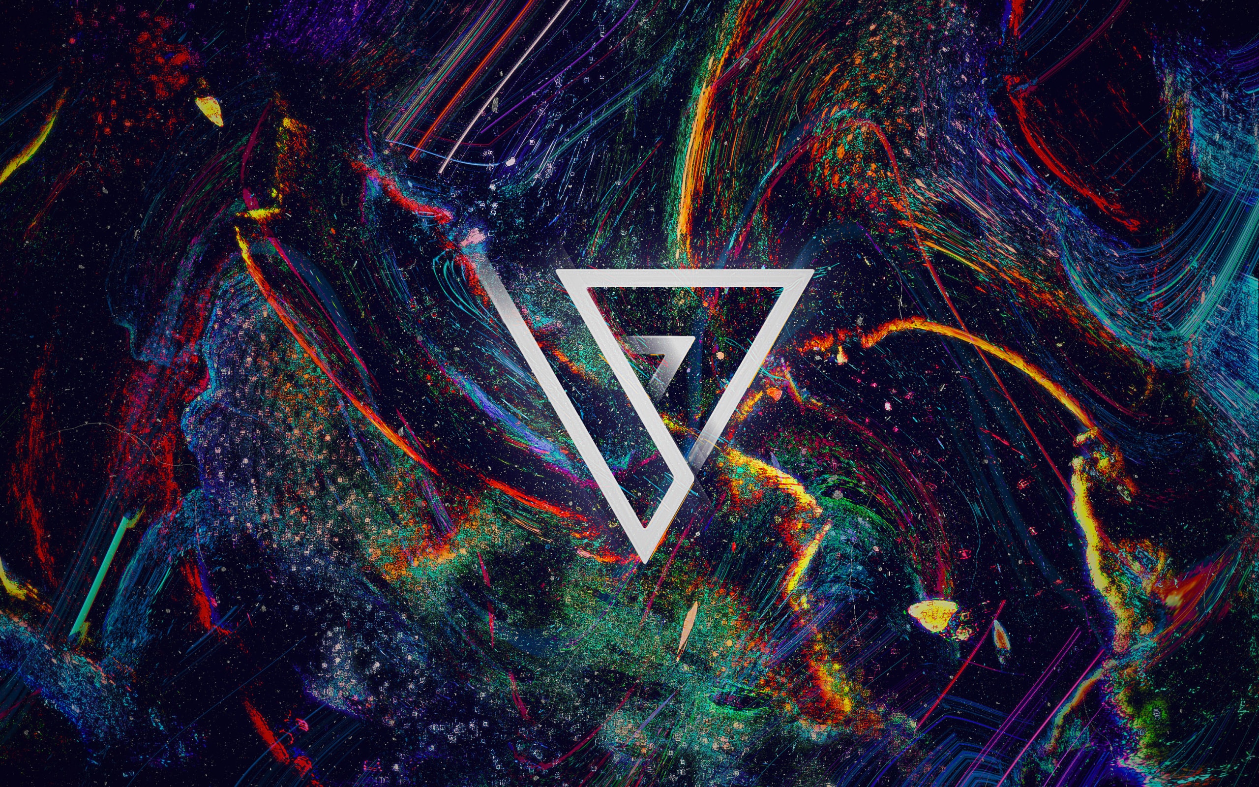 Wallpaper Of Colorful, Colors, Shapes, Abstract, Artistic