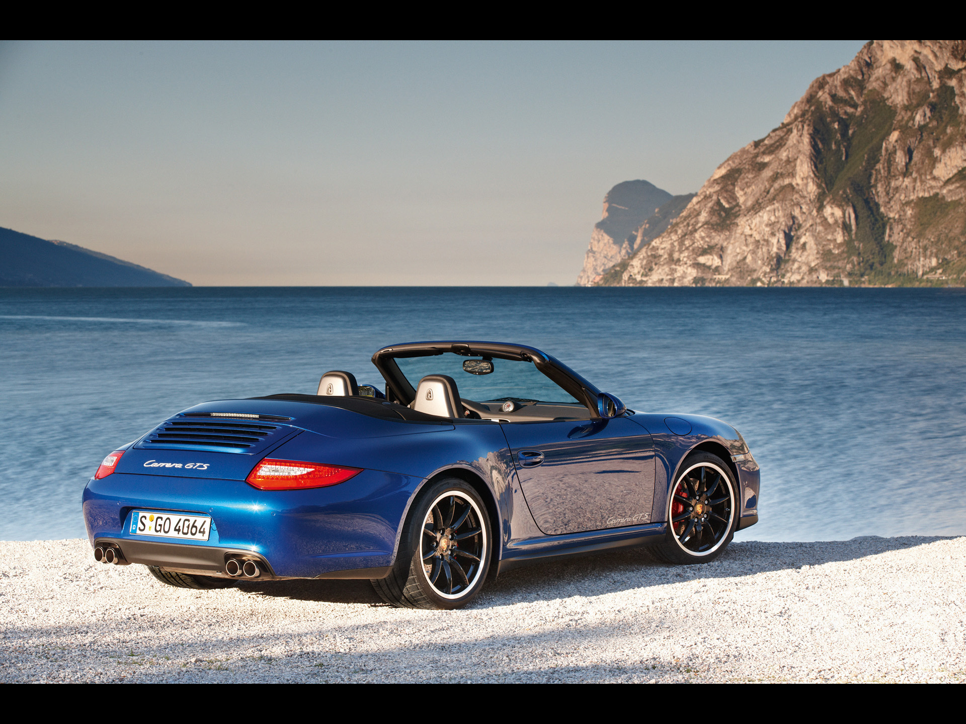 Porsche 911 Carrera GTS Rear And Side
