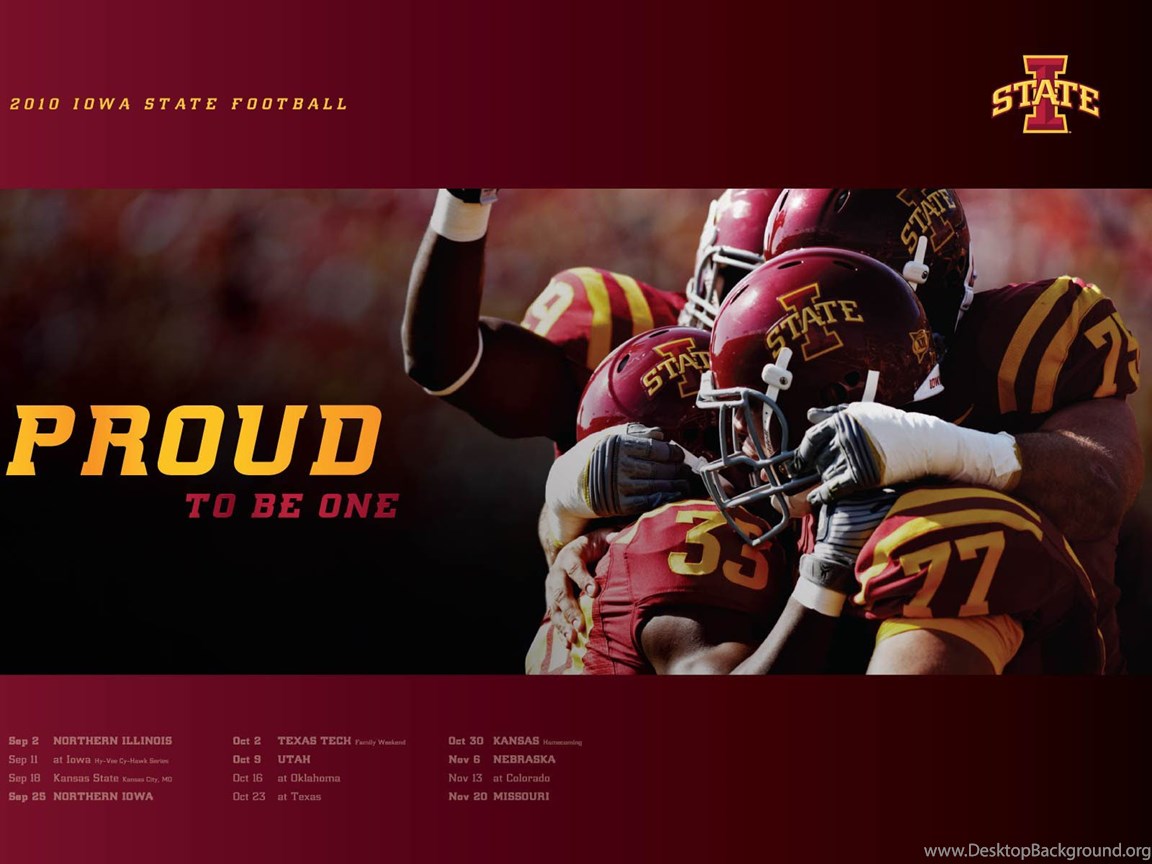Download Football Poster As Computer Wallpaper Iowa State. Desktop Background