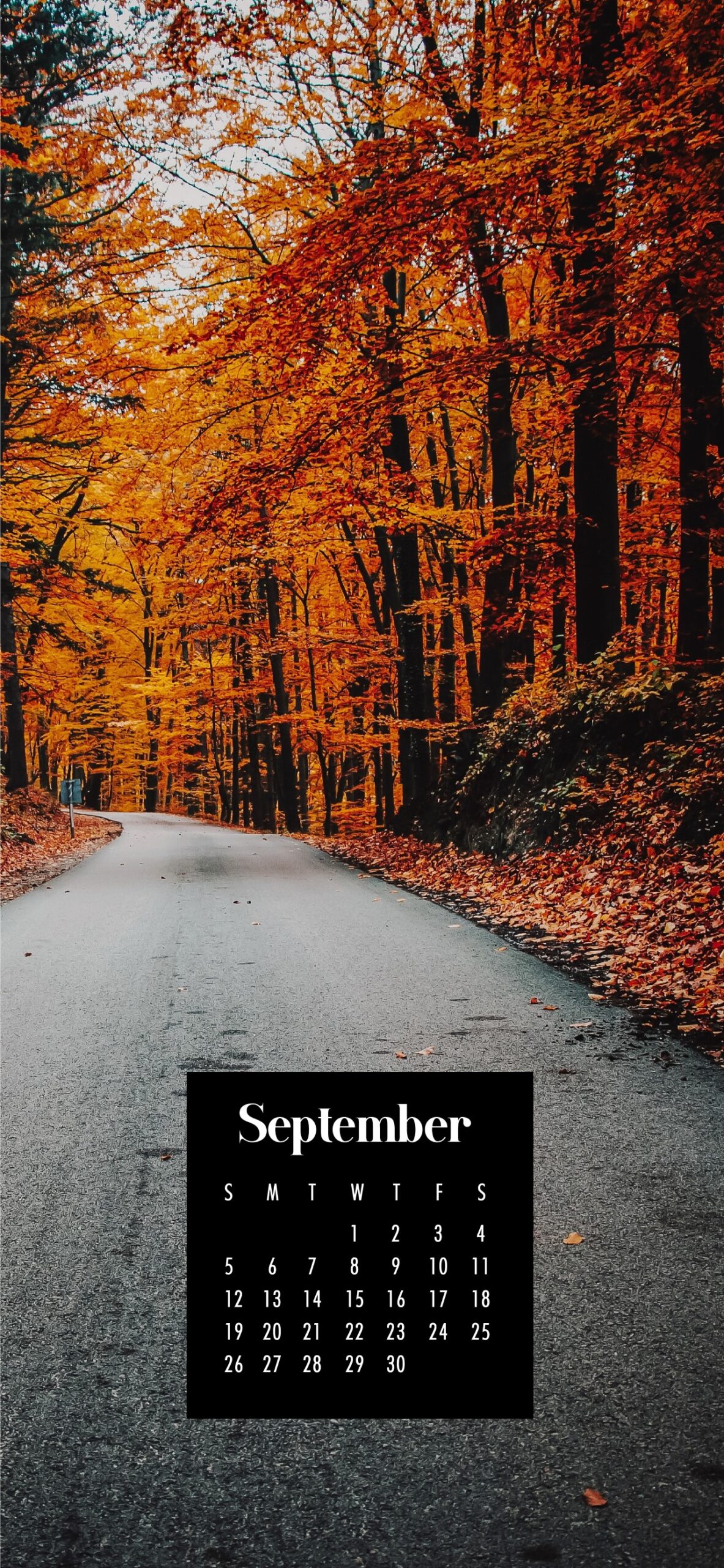 September Calendar Wallpaper Best Desktop & Phone Background