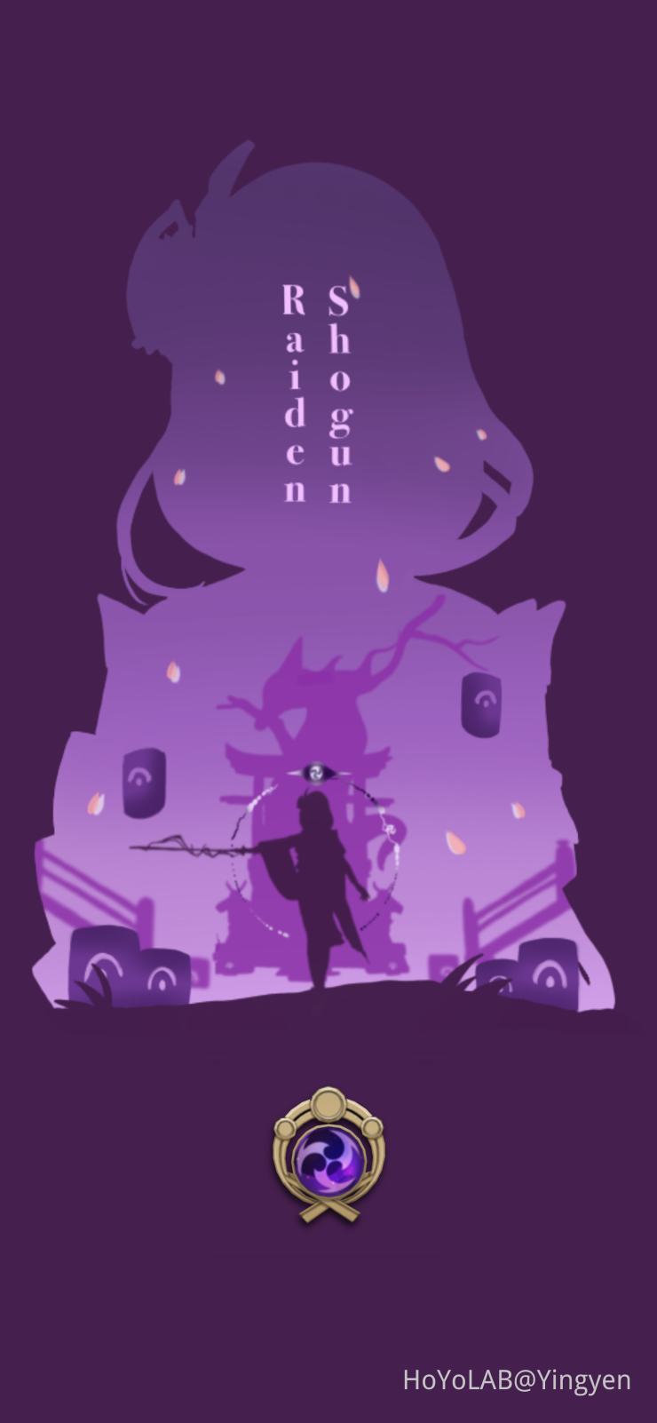 Raiden Aesthetic Wallpaper!