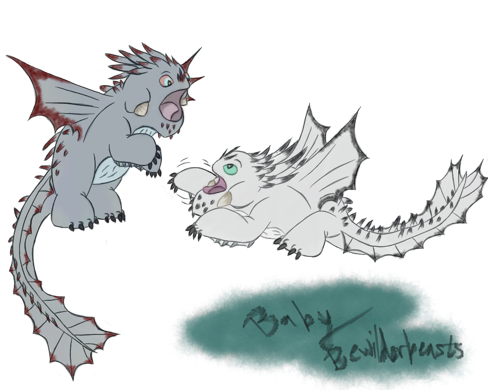 Baby Bewilderbeasts by AlkryEarth17. Dragon drawing, Dragon sketch, Httyd dragons