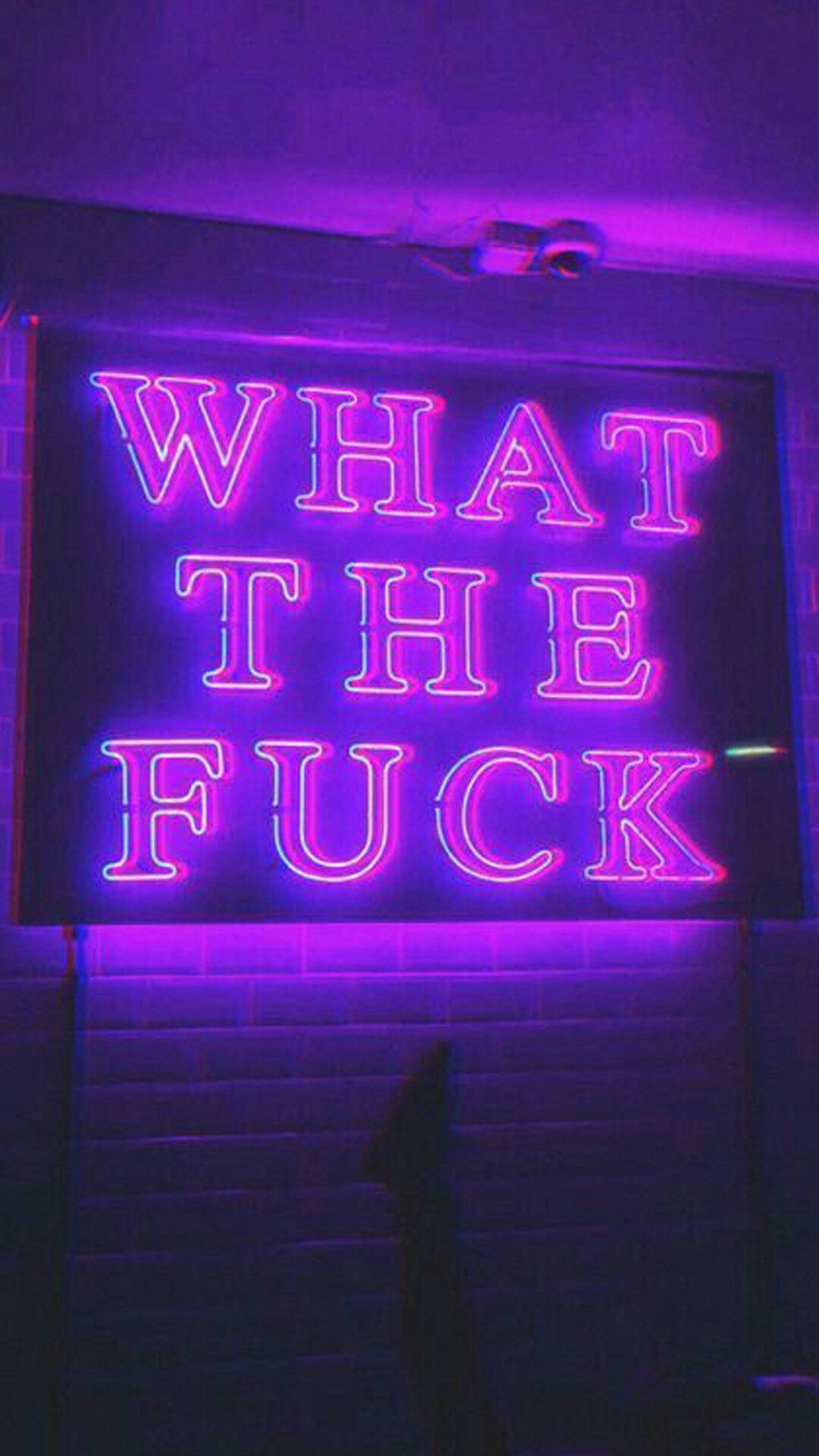 Wallpaper+. Neon wallpaper, Purple wallpaper iphone, Purple aesthetic