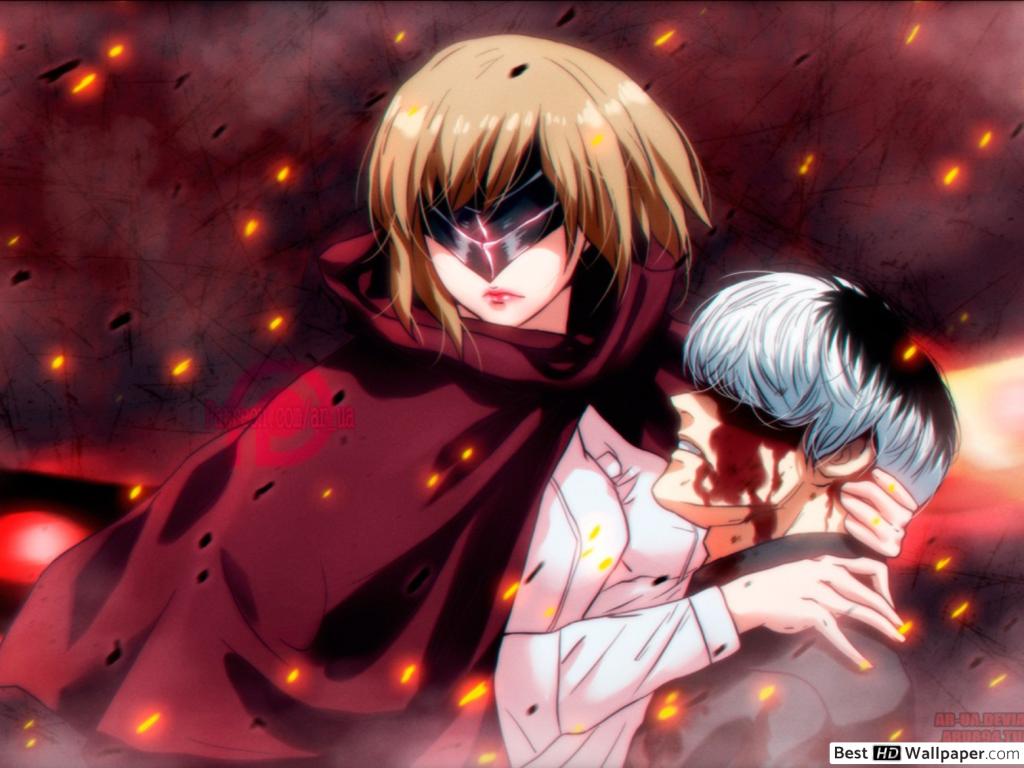 Tokyo Ghoul Re: Sasaki, Ken Kaneki, Hinami Fueguchi HD wallpaper download