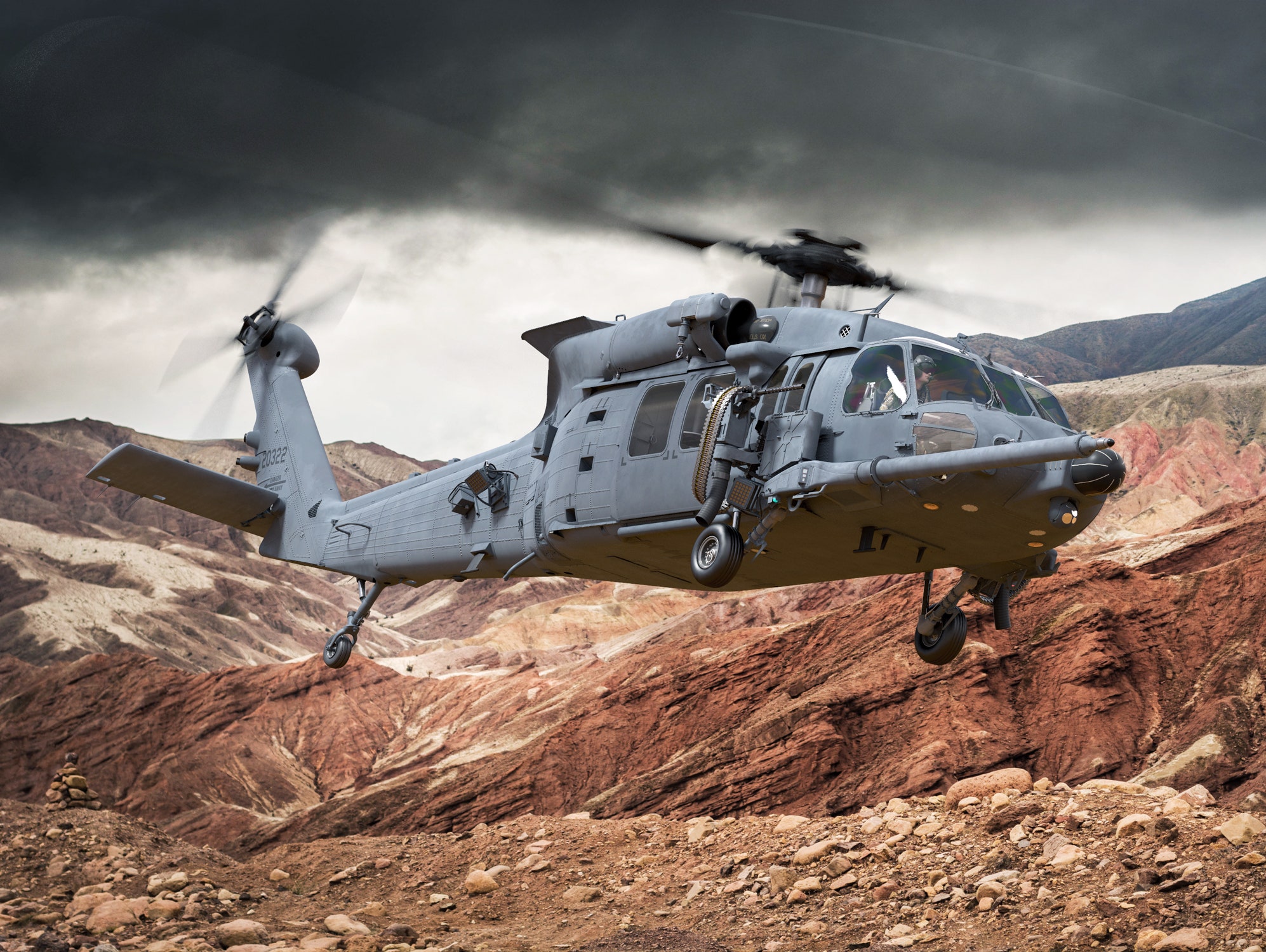 The Air Force's New Rescue Chopper Flies Farther Than Ever