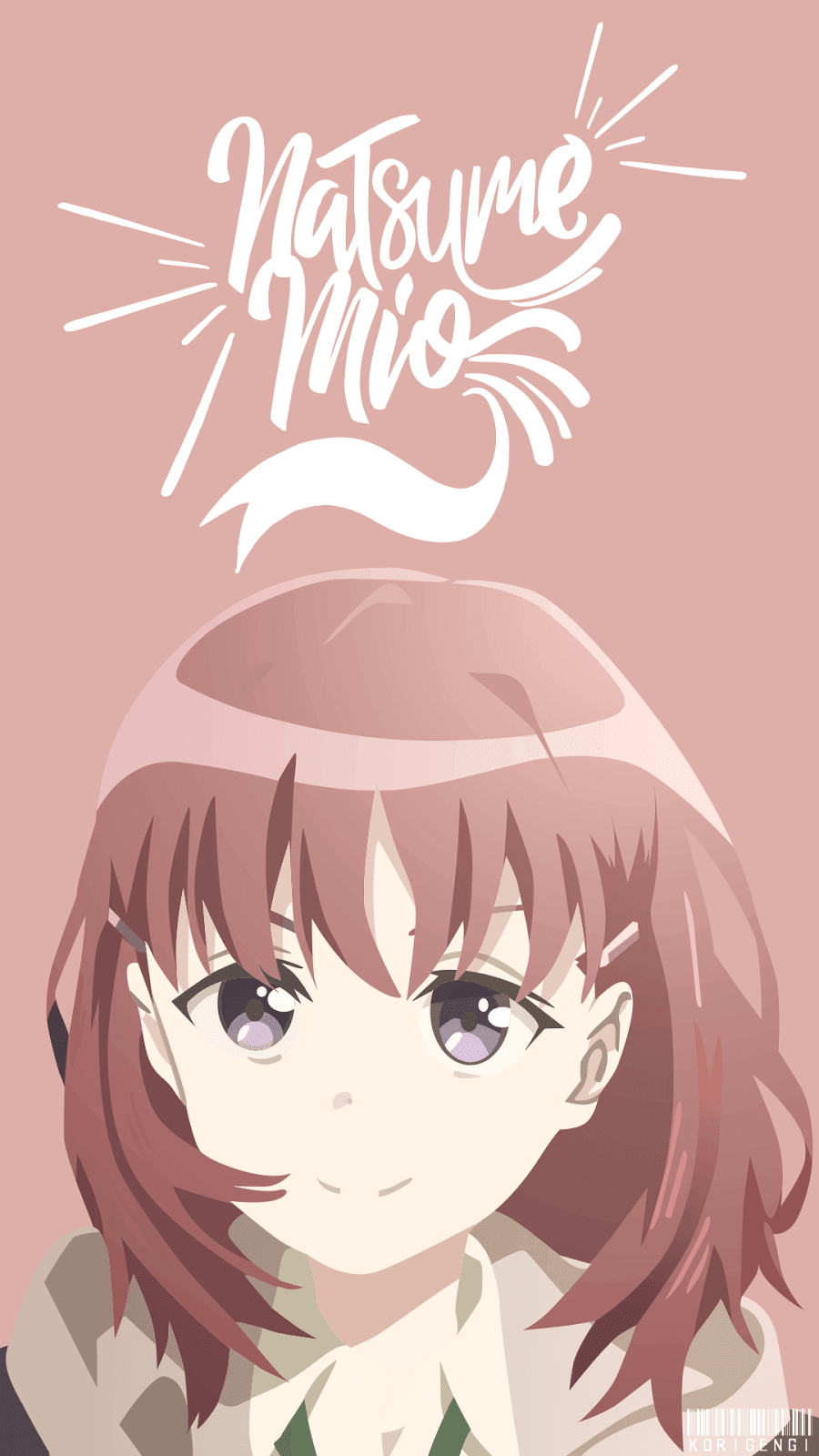 Natsume Mio. Wallpaper anime, Anime kawaii, Gadis anime