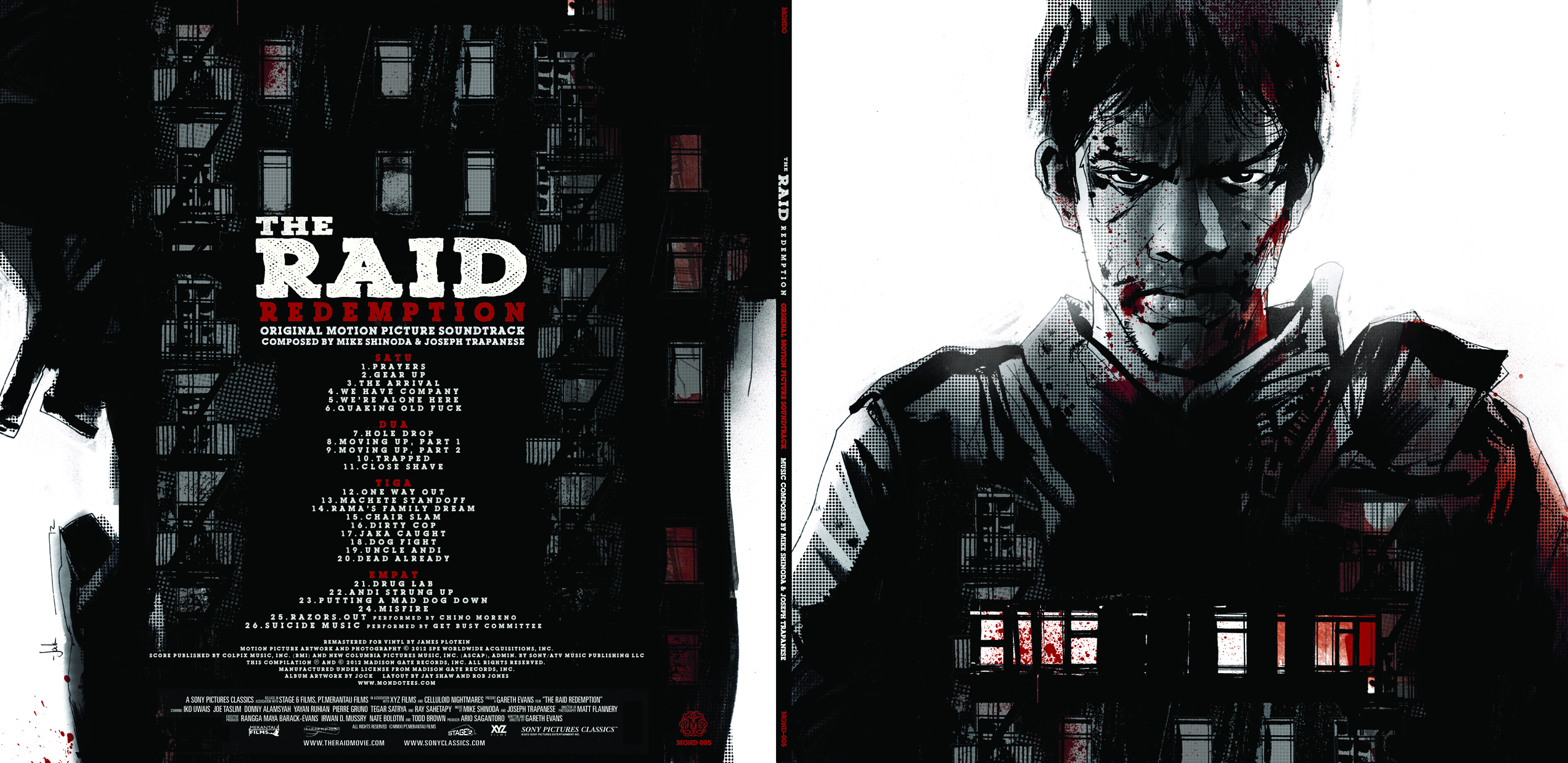 MONDO The Raid: Redemption Soundtrack Limited Edition Vinyl To Be Released On May 24th