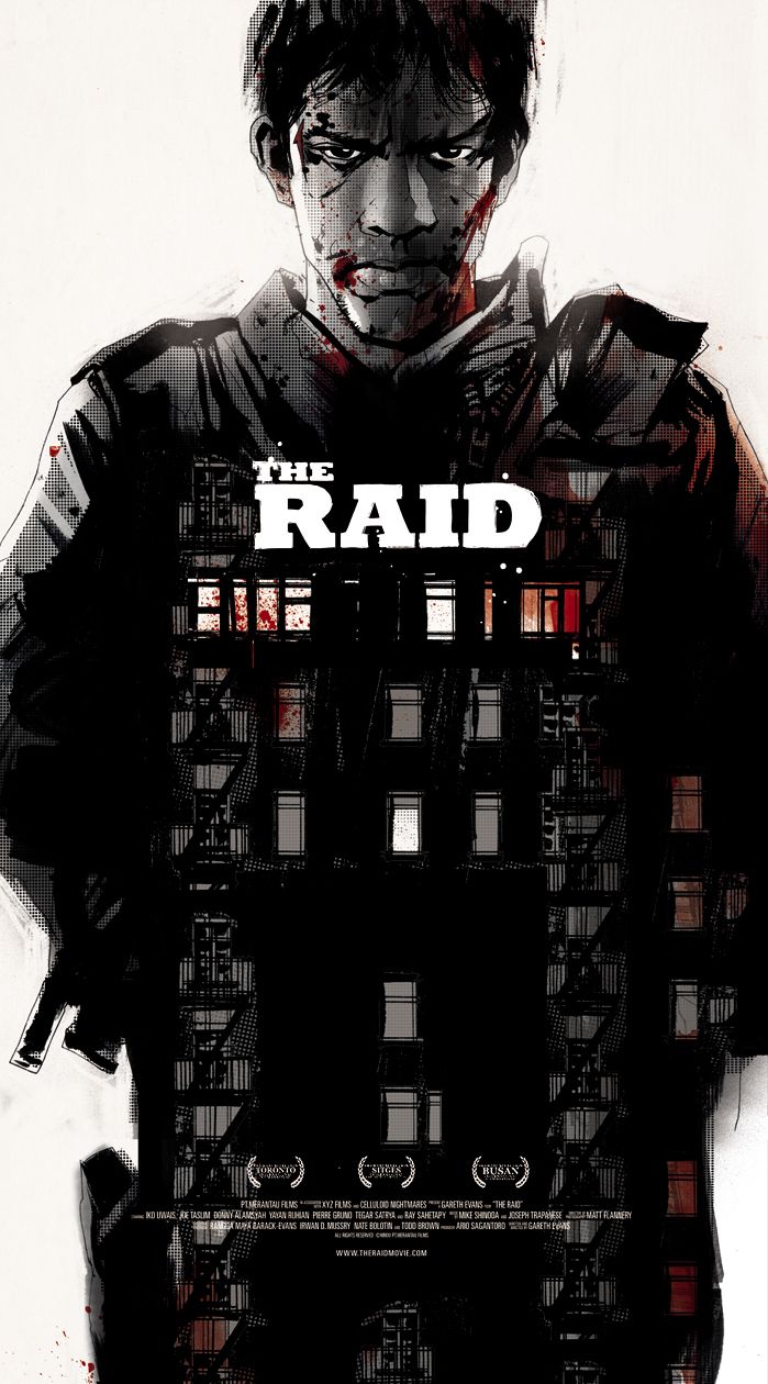 The Raid Redemption Movie Poster