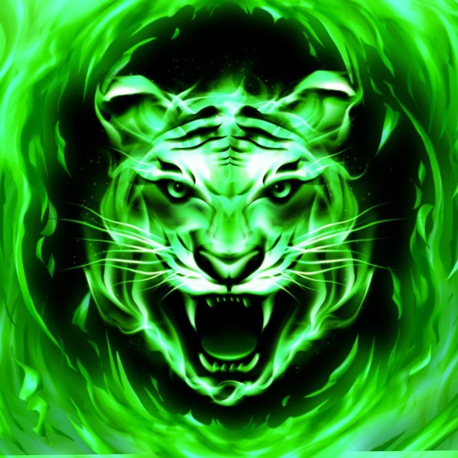 Green Tiger Wallpapers - Wallpaper Cave