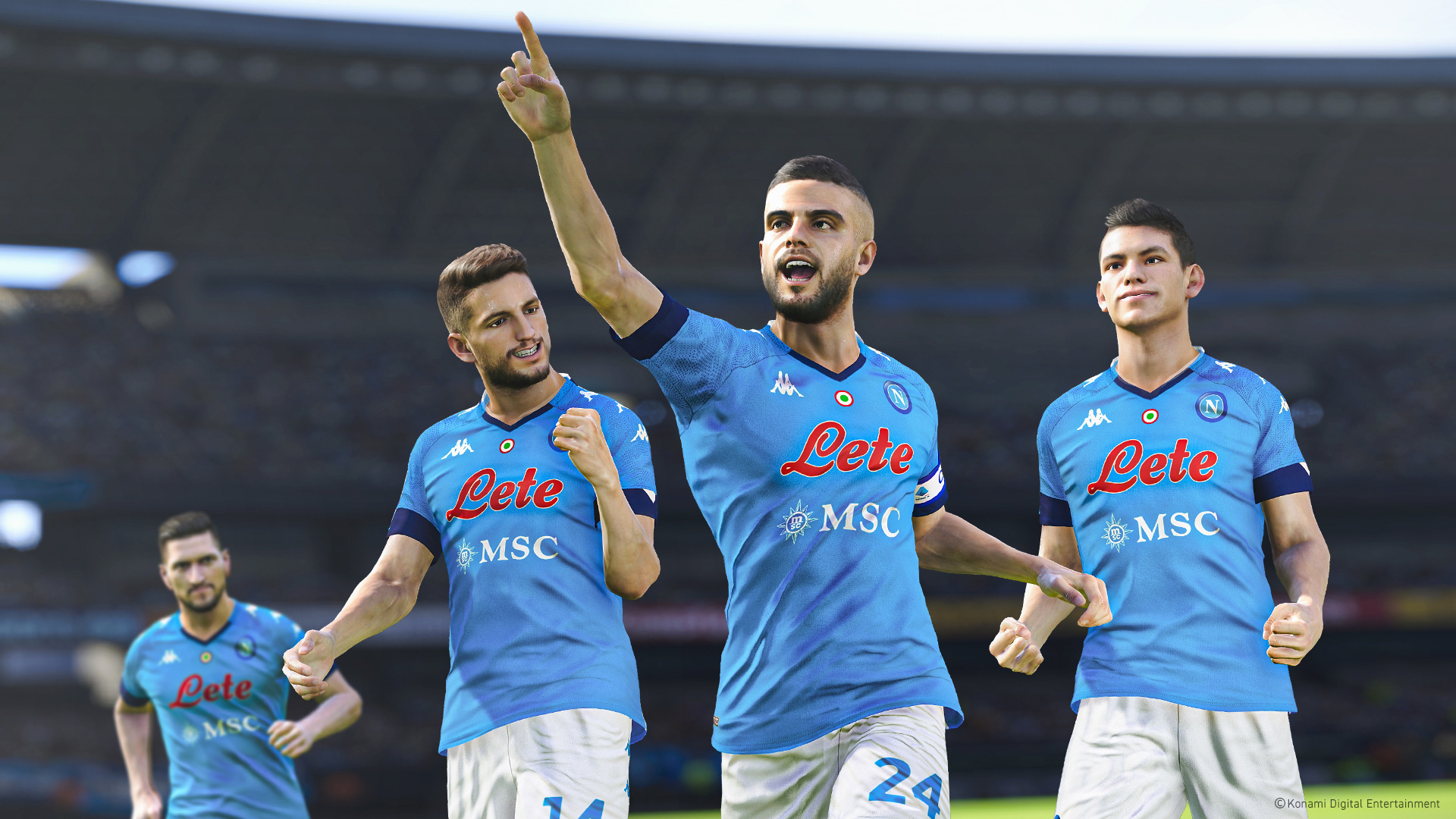 Italian giants Napoli to be exclusive to PES 2023