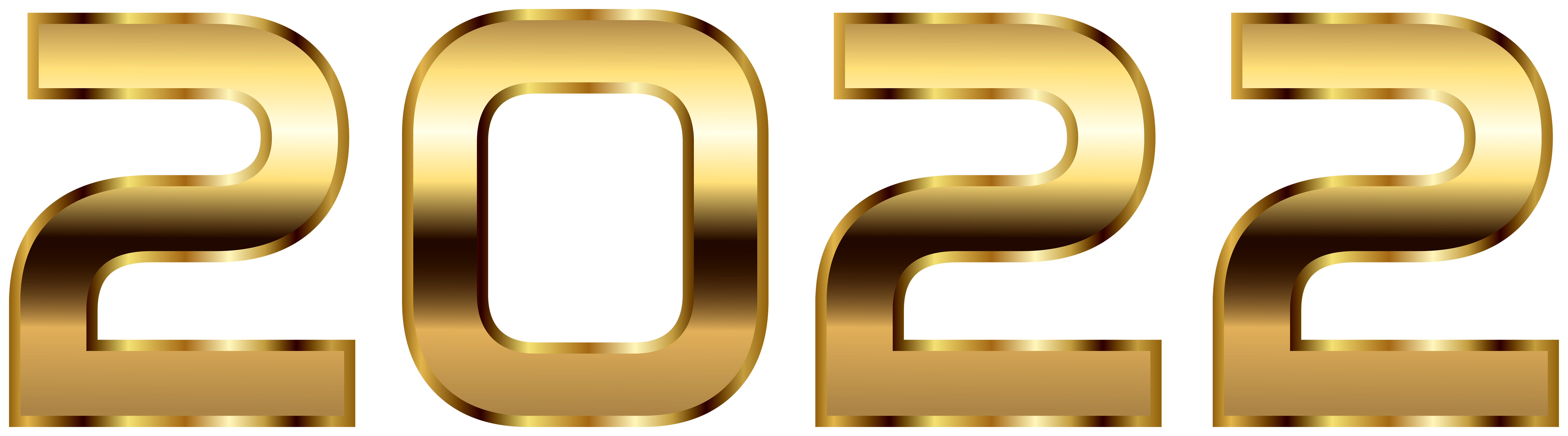 2022 Golden PNG Clip Art Image​-Quality Image and Transparent PNG Free Clipart