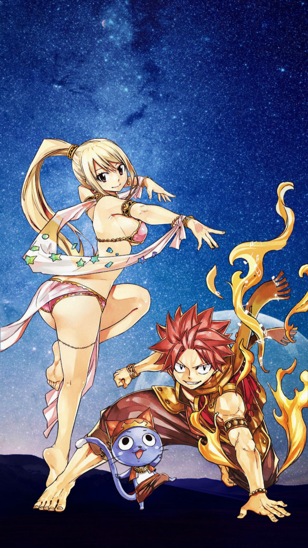 Media Lucy & Natsu phone wallpaper: fairytail