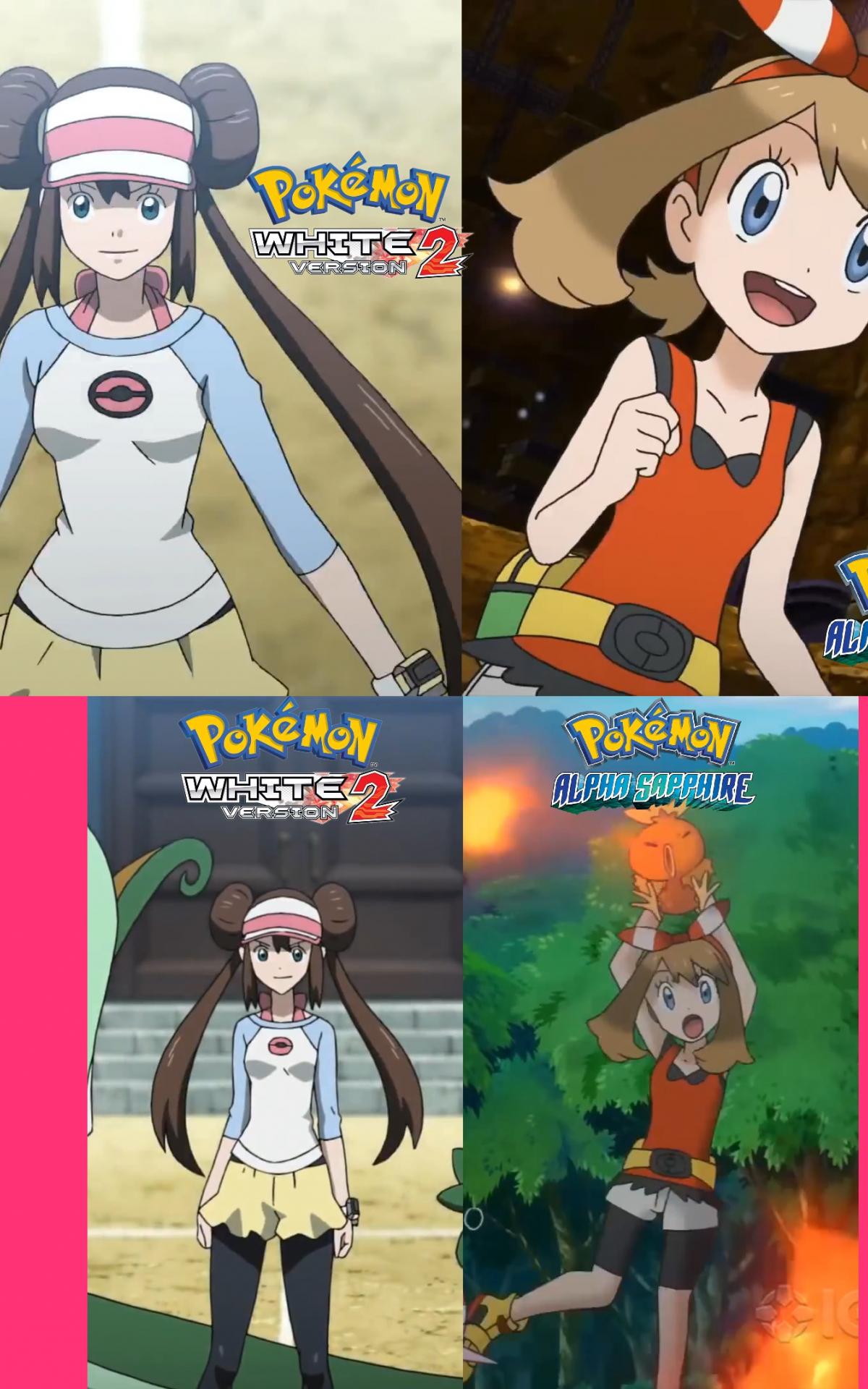 Free download Pokemon Rosa and May Custom Wallpaper by StarWarriorDecade on [1940x2155] for your Desktop, Mobile & Tablet. Explore Pokemon May Wallpaper. Pikachu Wallpaper, Awesome Pokemon Wallpaper, Epic Pokemon Wallpaper