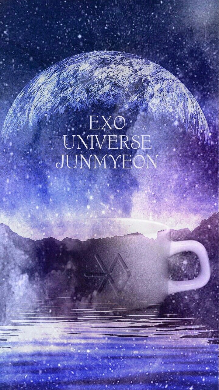 Exo Universe Wallpaper: Junmyeon. Exo, Exo art, Exo lockscreen