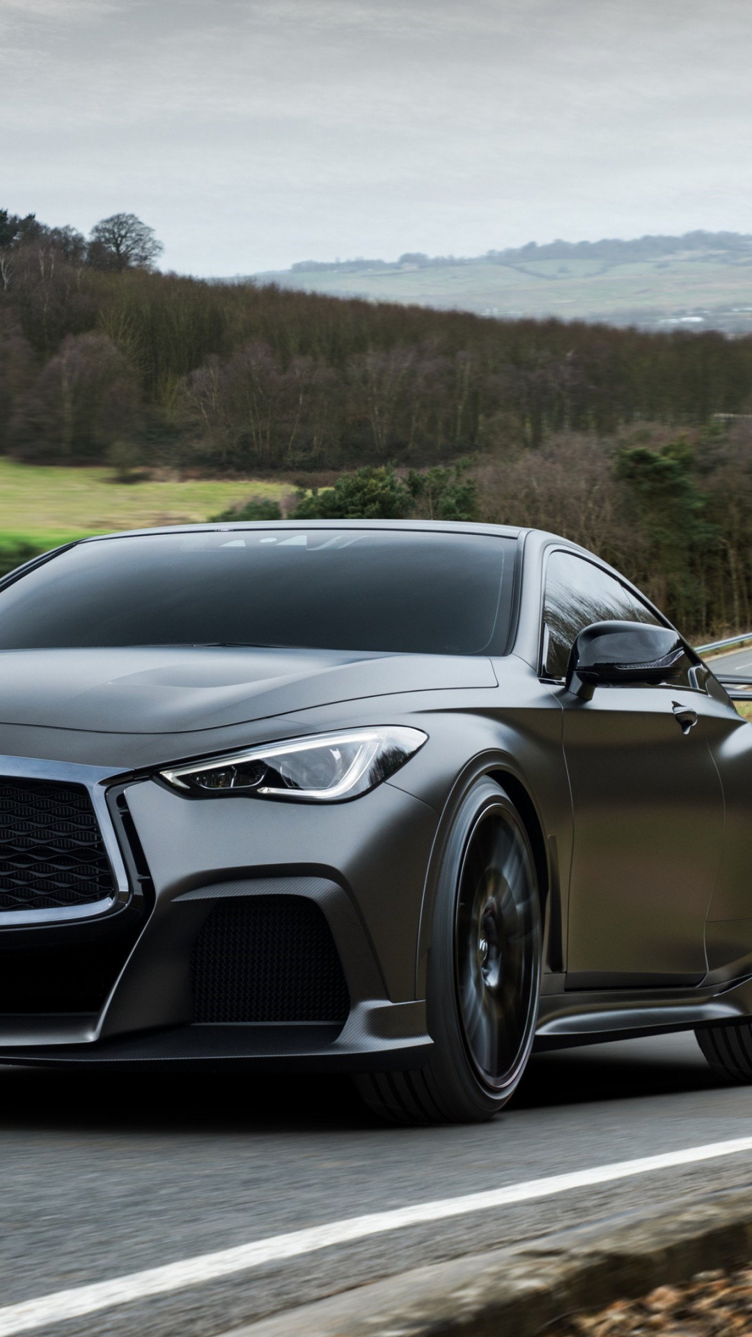 Download wallpaper: Infiniti Q60 Project Black S 1080x1920
