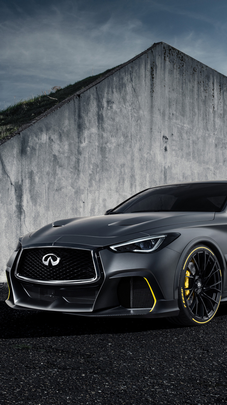 Infiniti Project Black S Prototype 2018 iPhone 6, iPhone 6S, iPhone 7 HD 4k Wallpaper, Image, Background, Photo and Picture