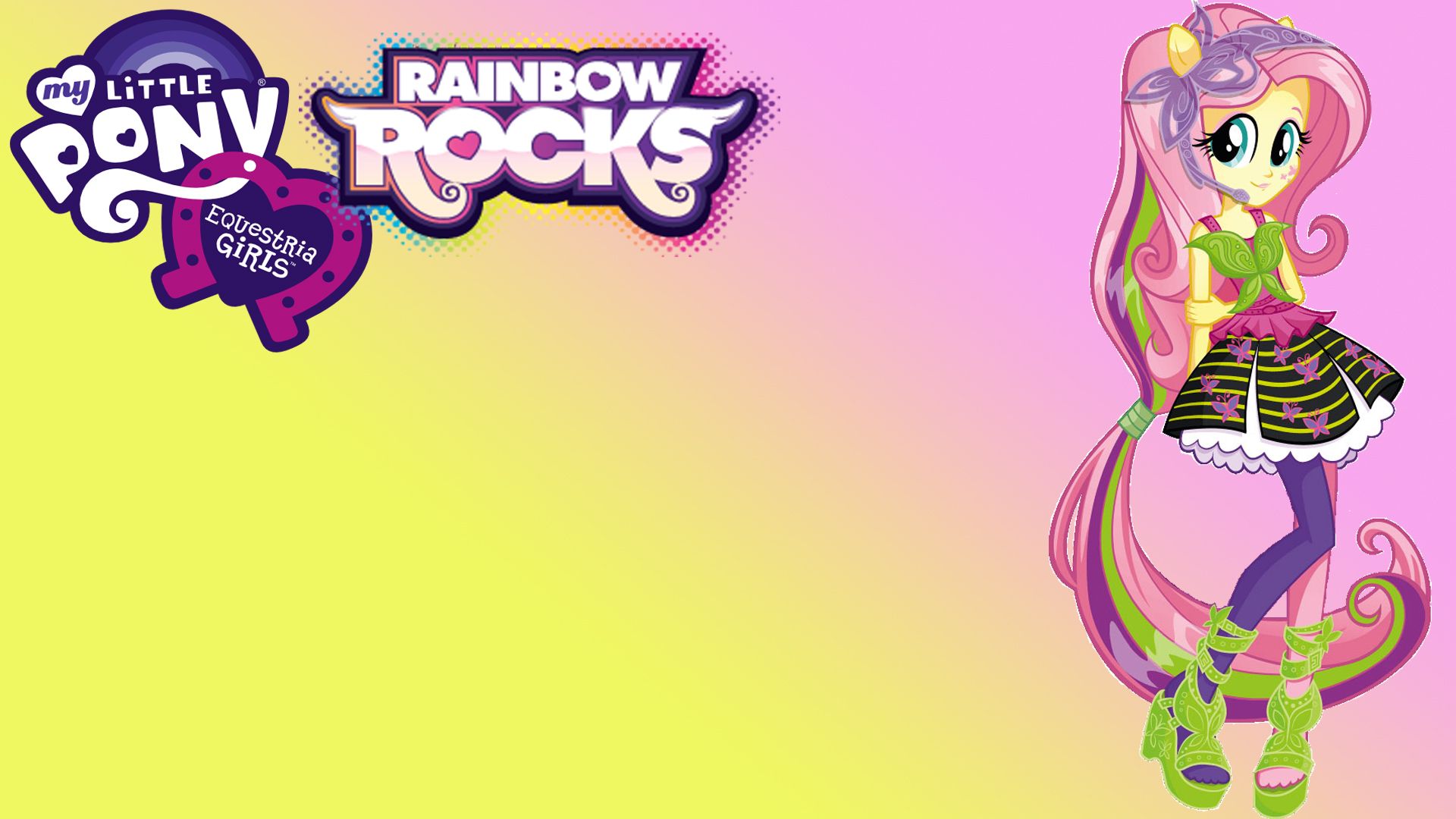 Equestria Girls Rainbow Rocks Fluttershy Wallpaper. Rainbow rocks, Fluttershy, Equestria girls