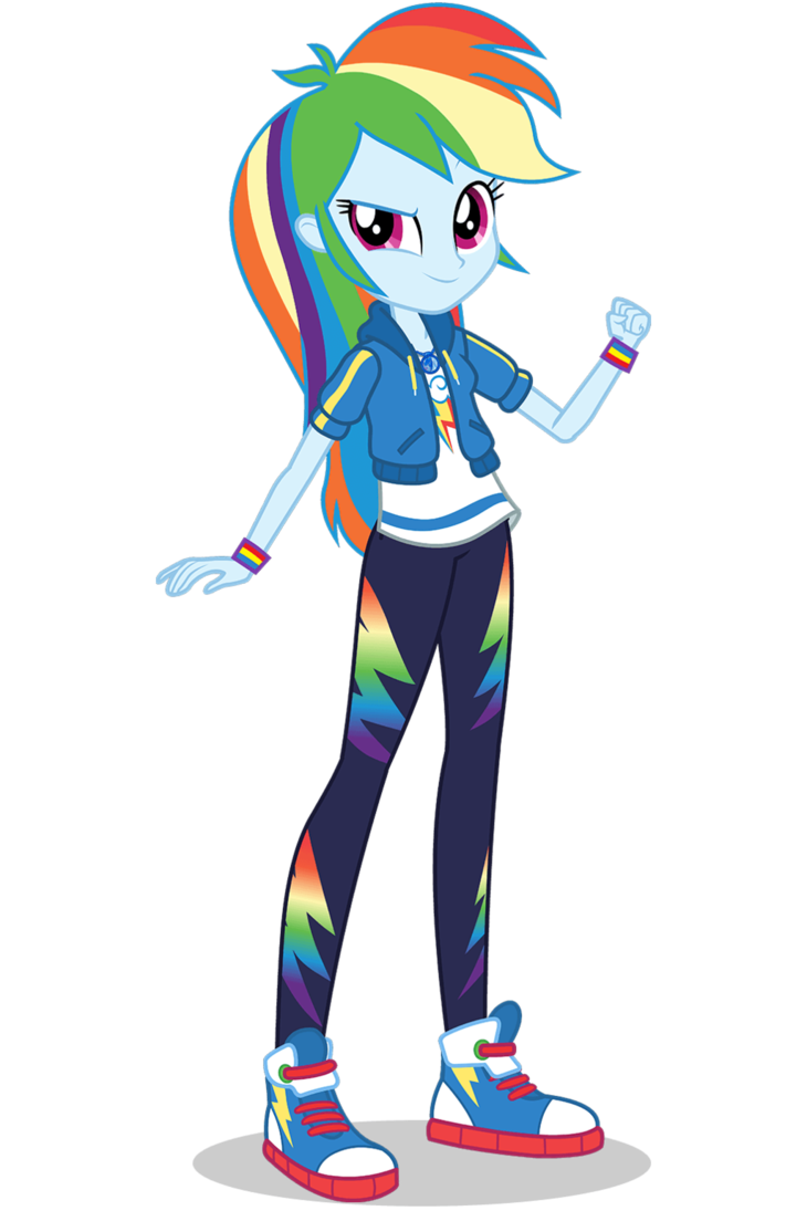 Rainbow Dash. My Little Pony Equestria Girls