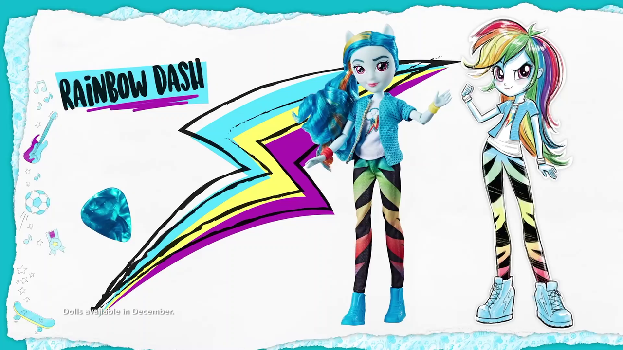 Rainbow Dash Little Pony: Equestria Girls The Digital Series Wallpaper