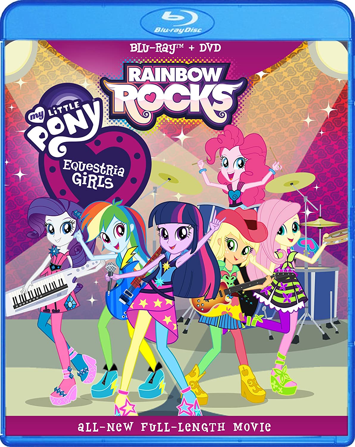My Little Pony Equestria Girls: Rainbow Rocks [Blu Ray], Tara Strong, Ashleigh Ball, Jayson Thiessen: Movies & TV